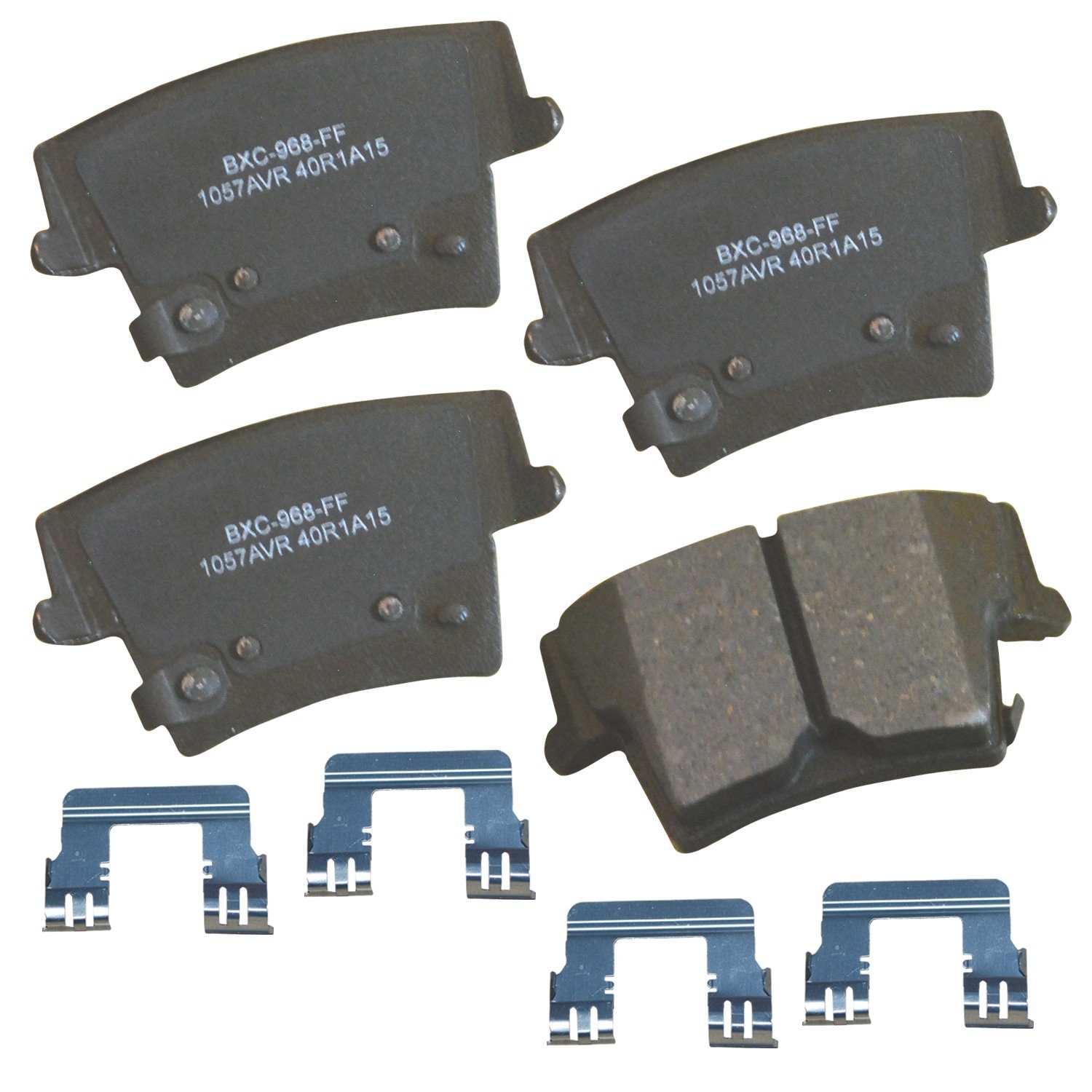 stop by bendix disc brake pad set  frsport sbc1057avr