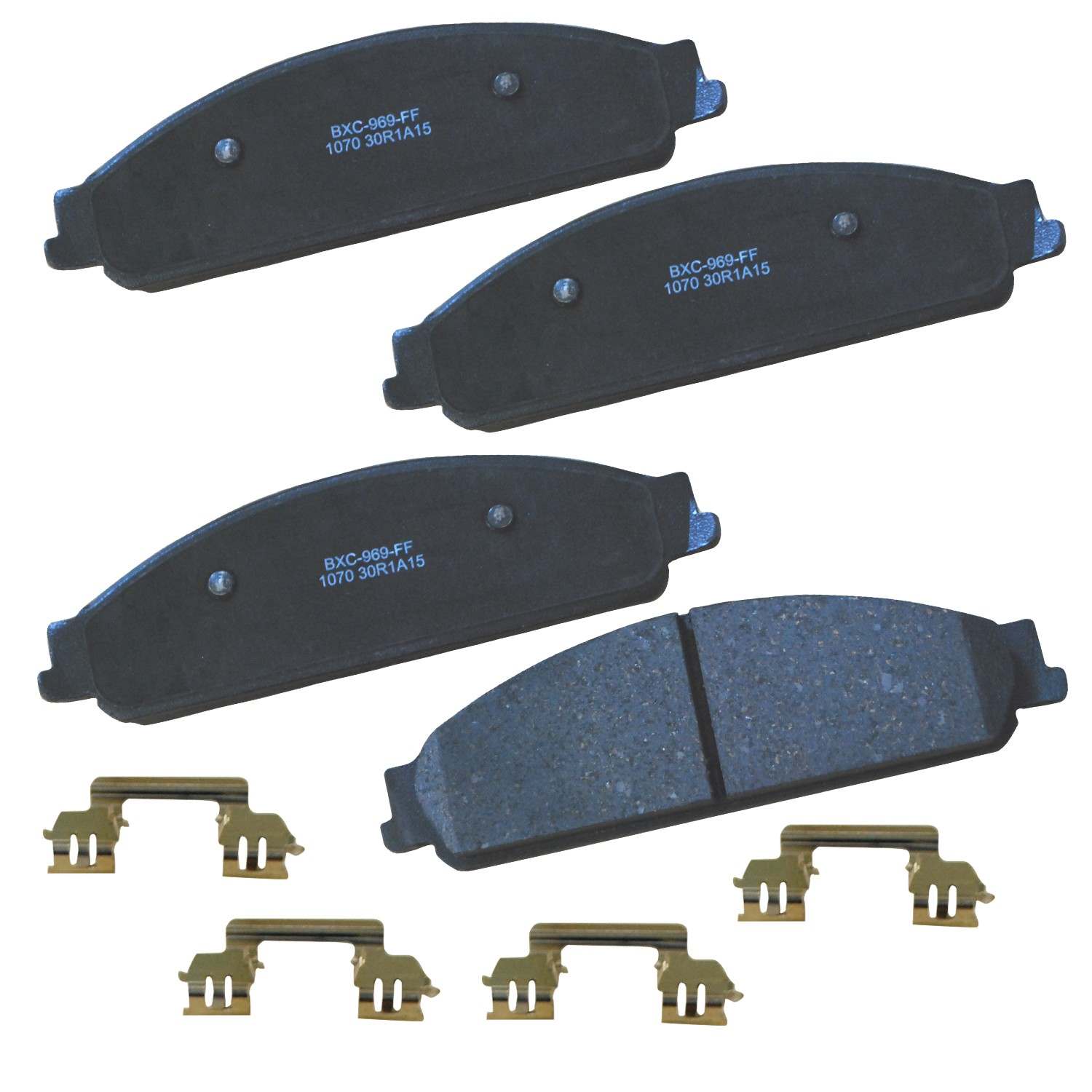 stop by bendix disc brake pad set  frsport sbc1070