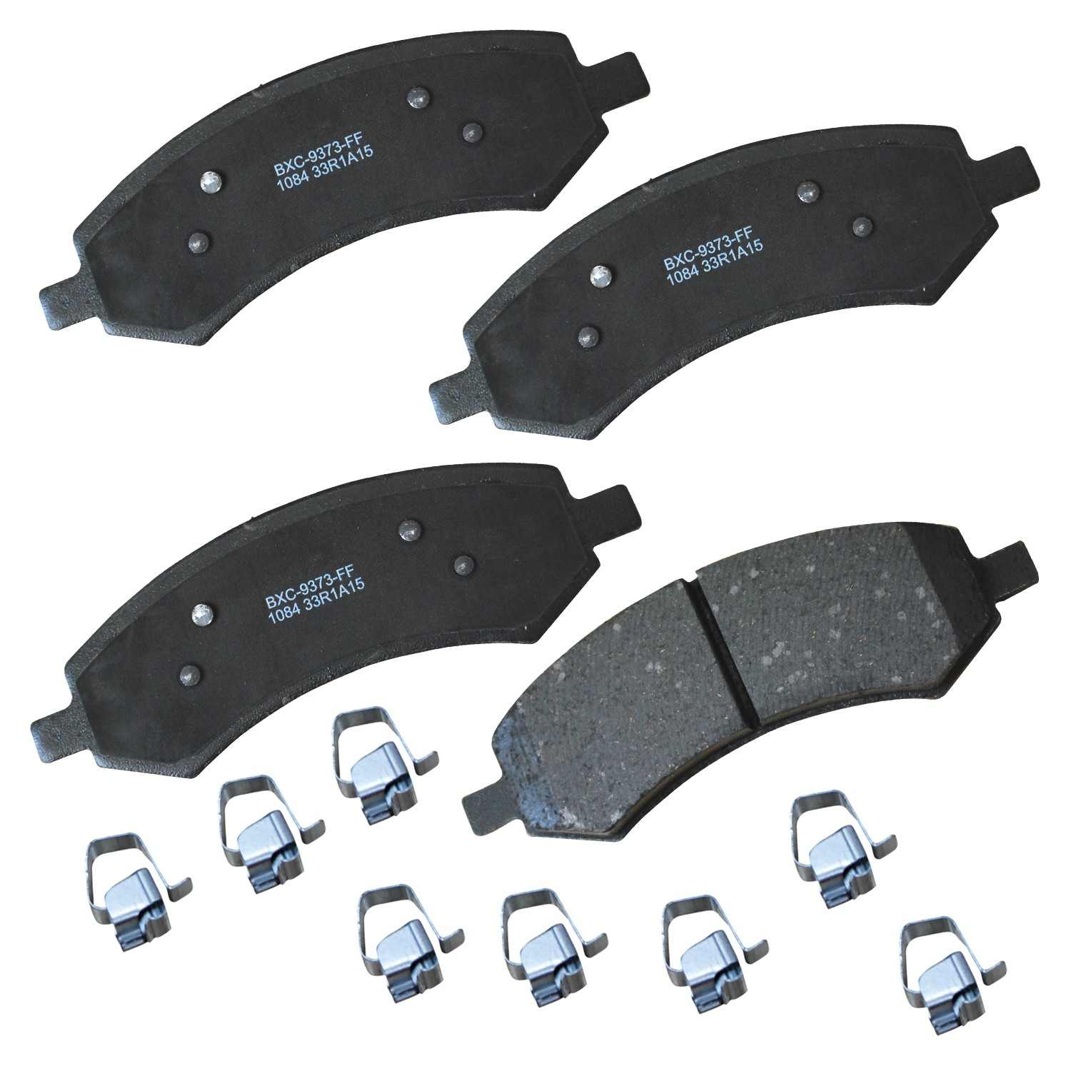 STOP BY BENDIX Disc Brake Pad Set  top view frsport SBC1084