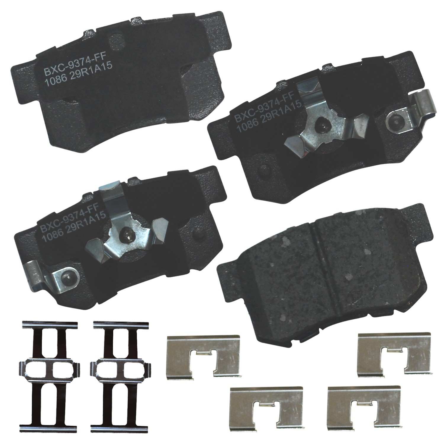 stop by bendix disc brake pad set  frsport sbc1086