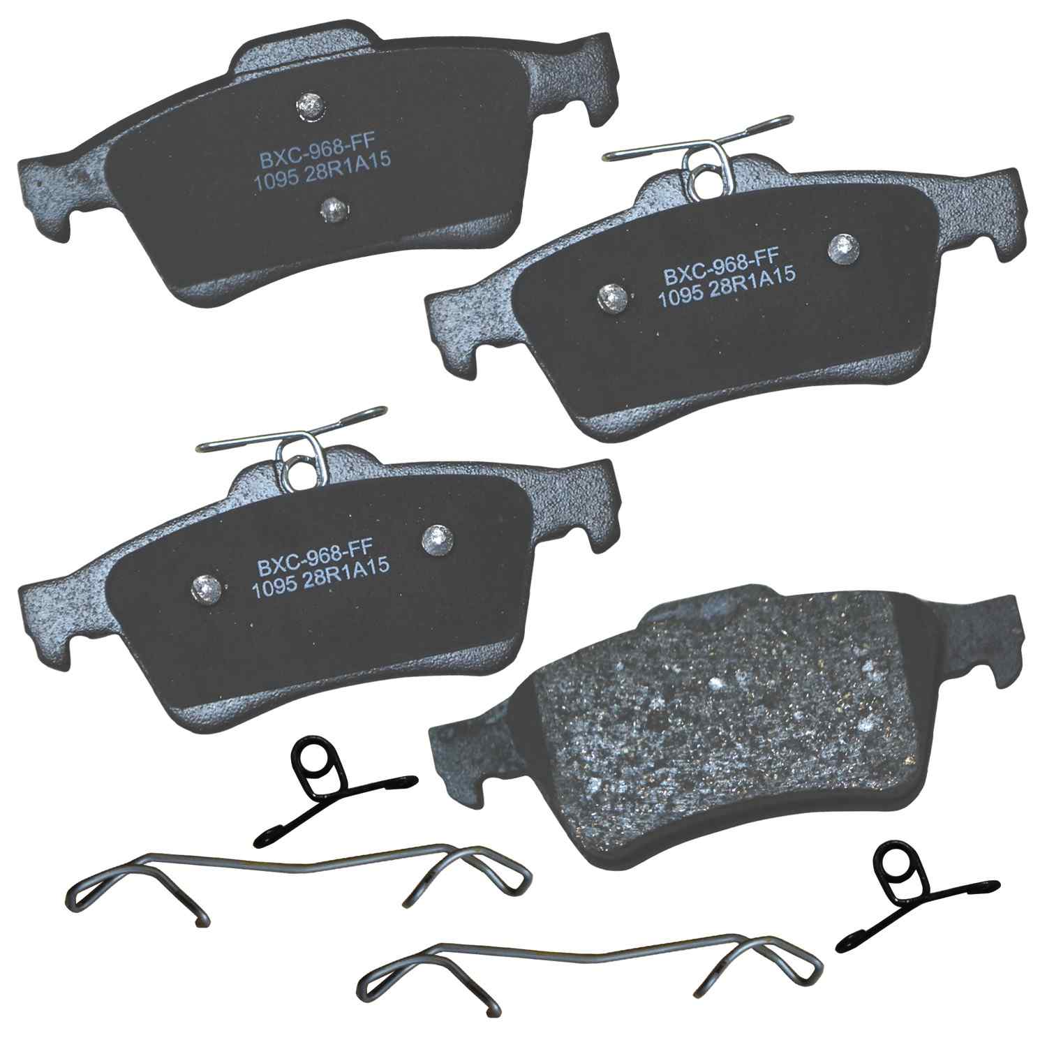 STOP BY BENDIX Disc Brake Pad Set  top view frsport SBC1095