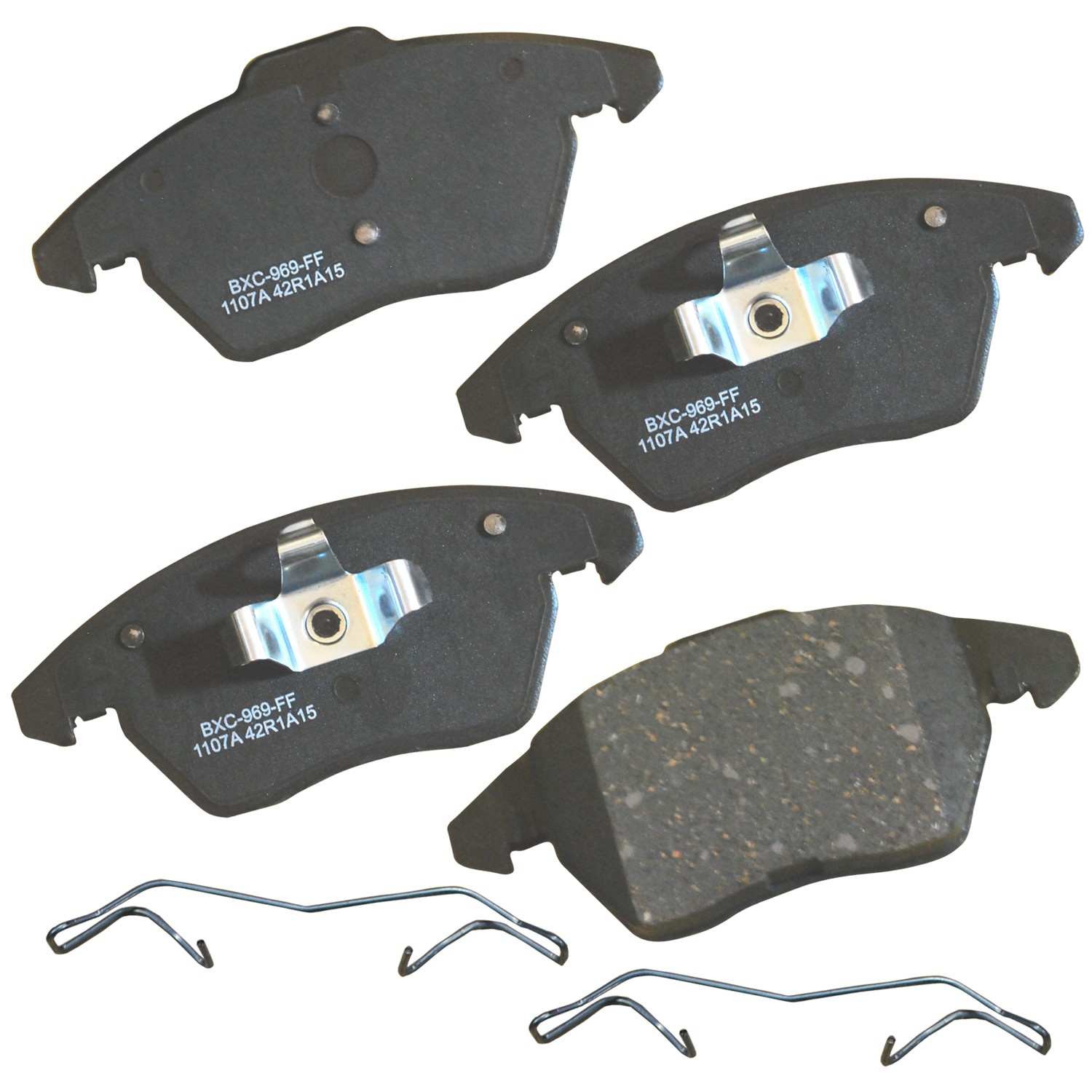 stop by bendix disc brake pad set  frsport sbc1107a