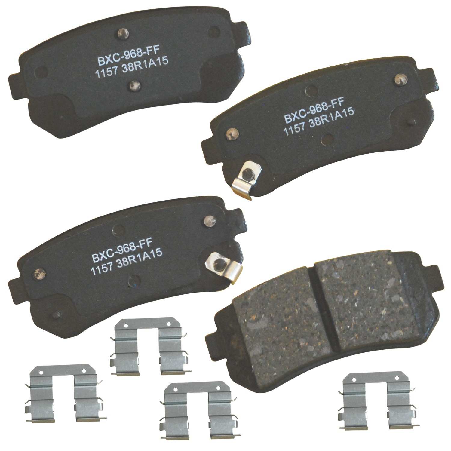 stop by bendix disc brake pad set  frsport sbc1157