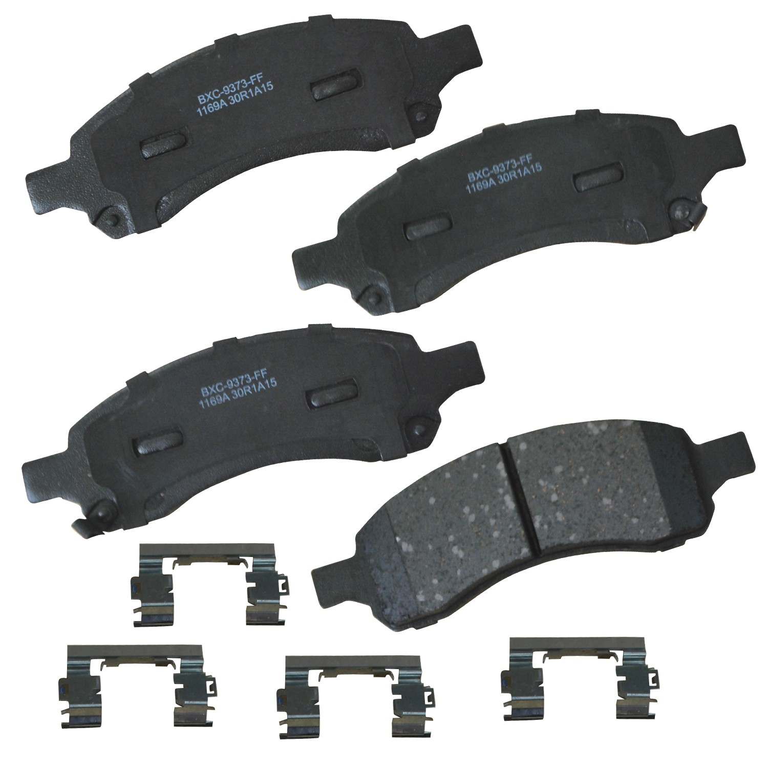 STOP BY BENDIX Disc Brake Pad Set  top view frsport SBC1169A