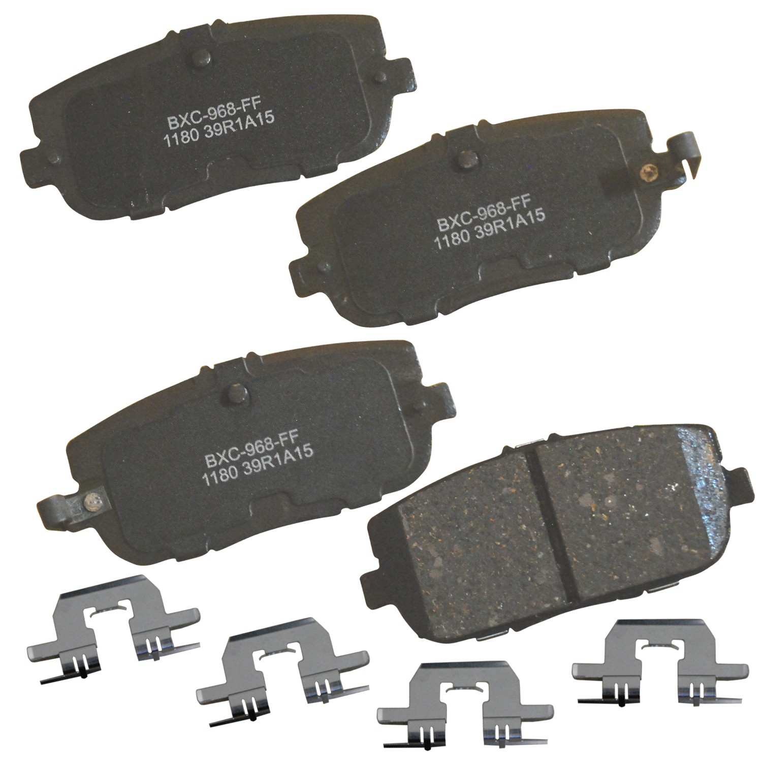 stop by bendix disc brake pad set  frsport sbc1180