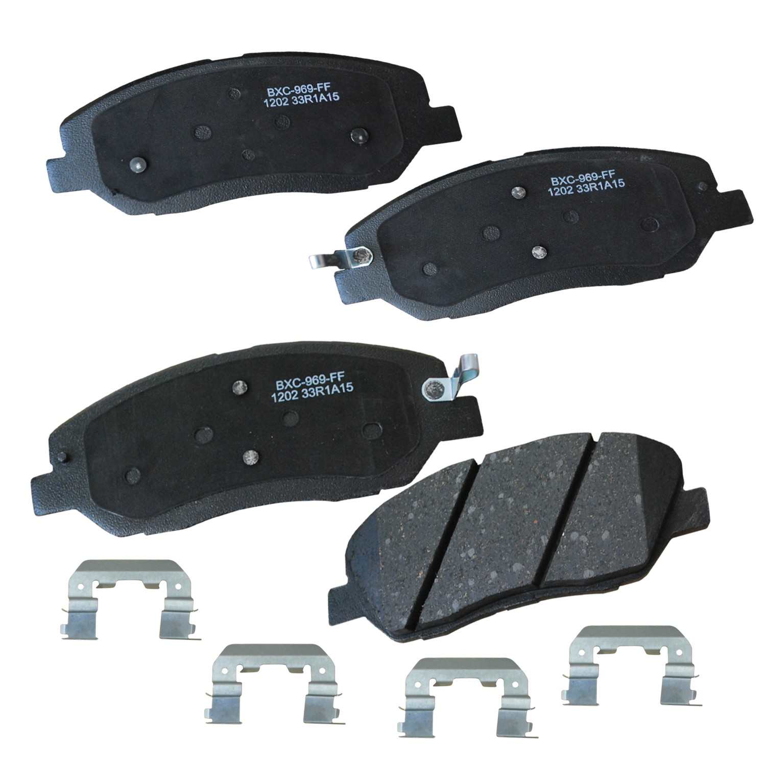 stop by bendix disc brake pad set  frsport sbc1202