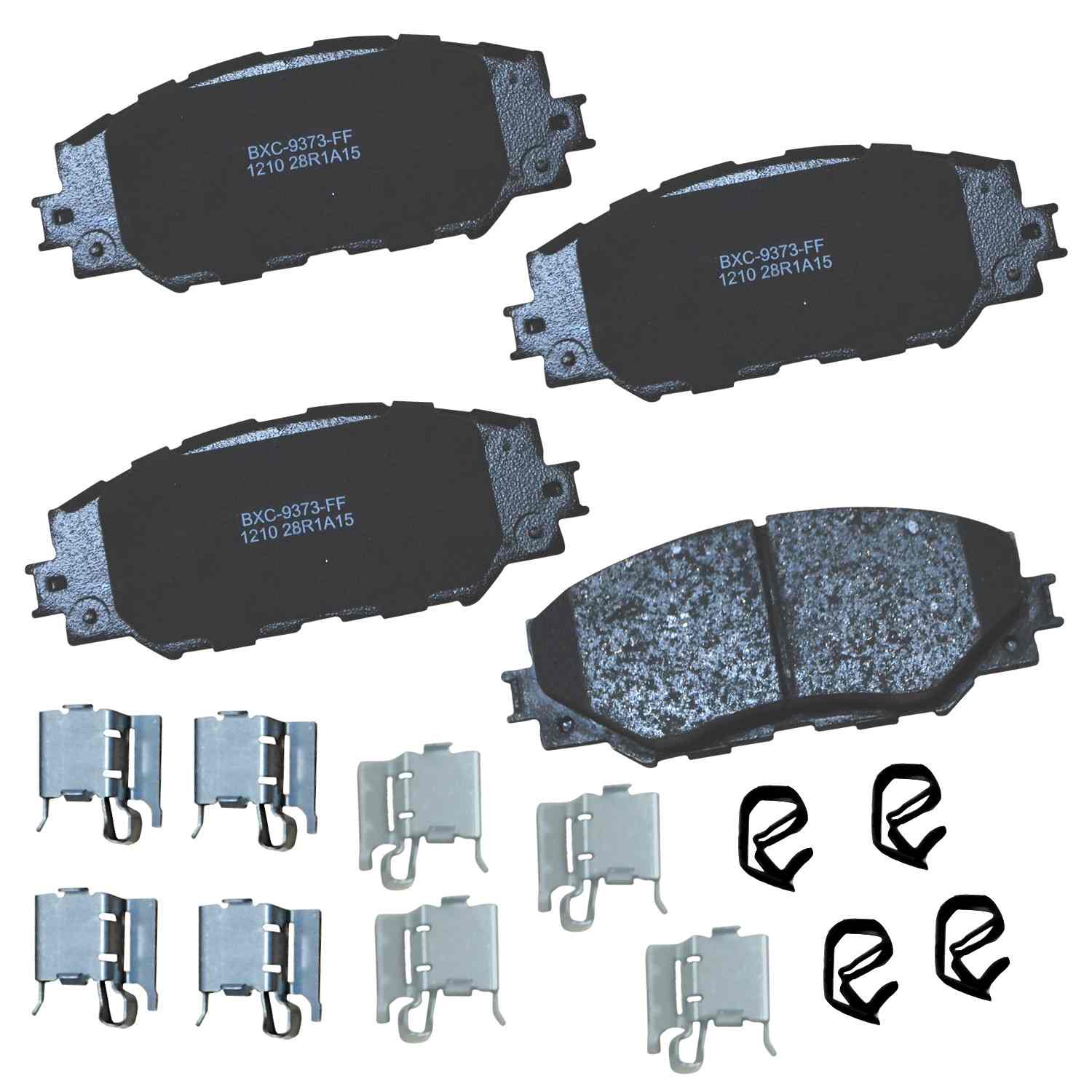 stop by bendix disc brake pad set  frsport sbc1210