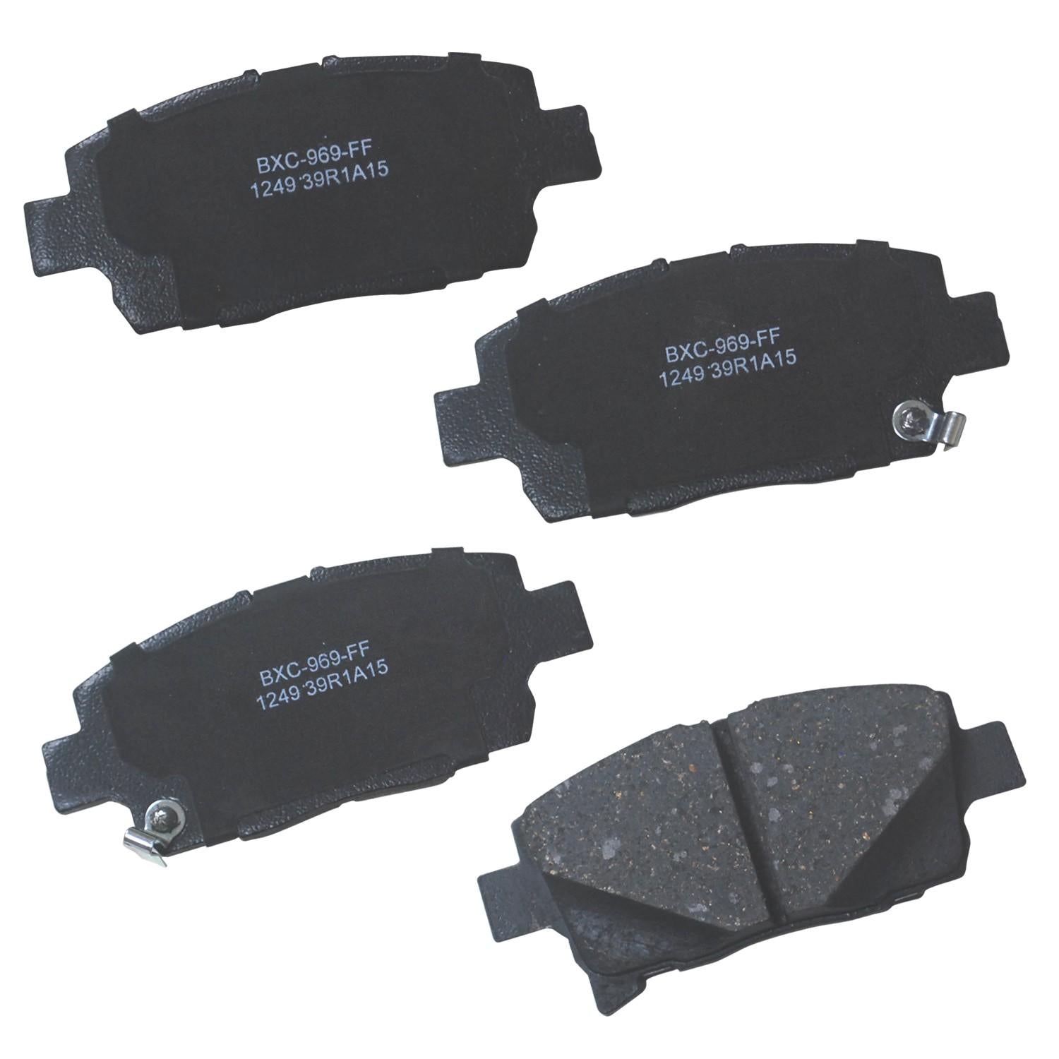 stop by bendix disc brake pad set  frsport sbc1249