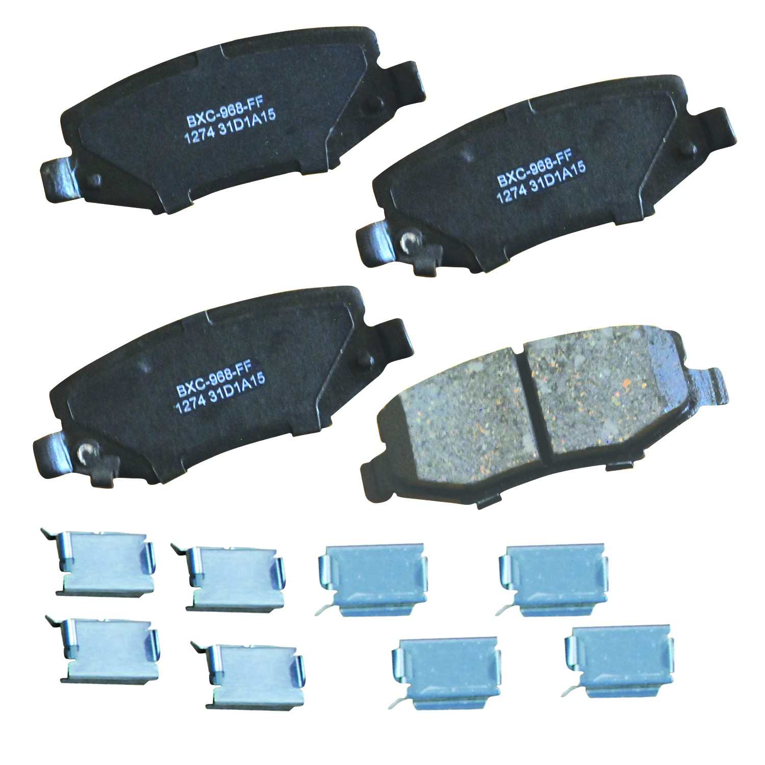 stop by bendix disc brake pad set  frsport sbc1274