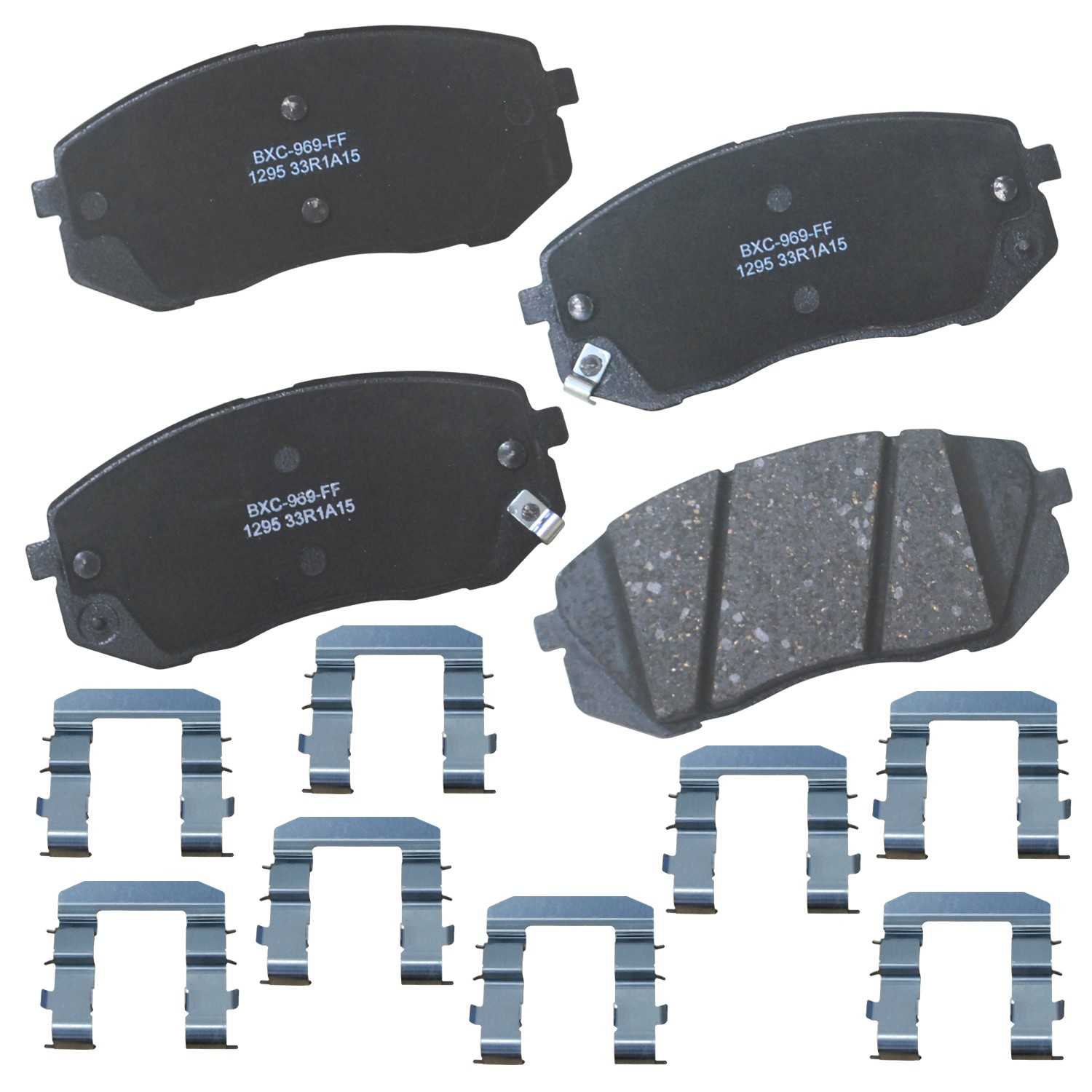 stop by bendix disc brake pad set  frsport sbc1295