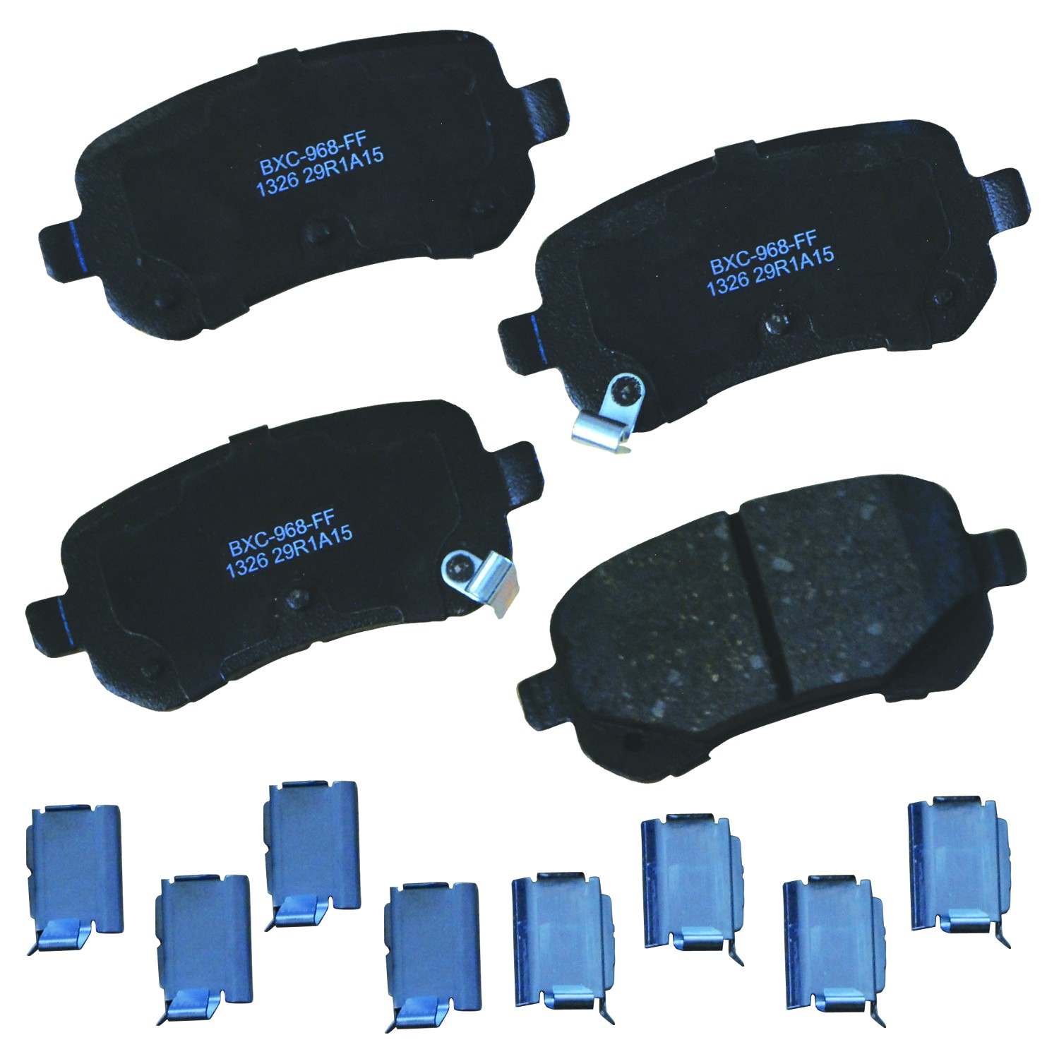 stop by bendix disc brake pad set  frsport sbc1326