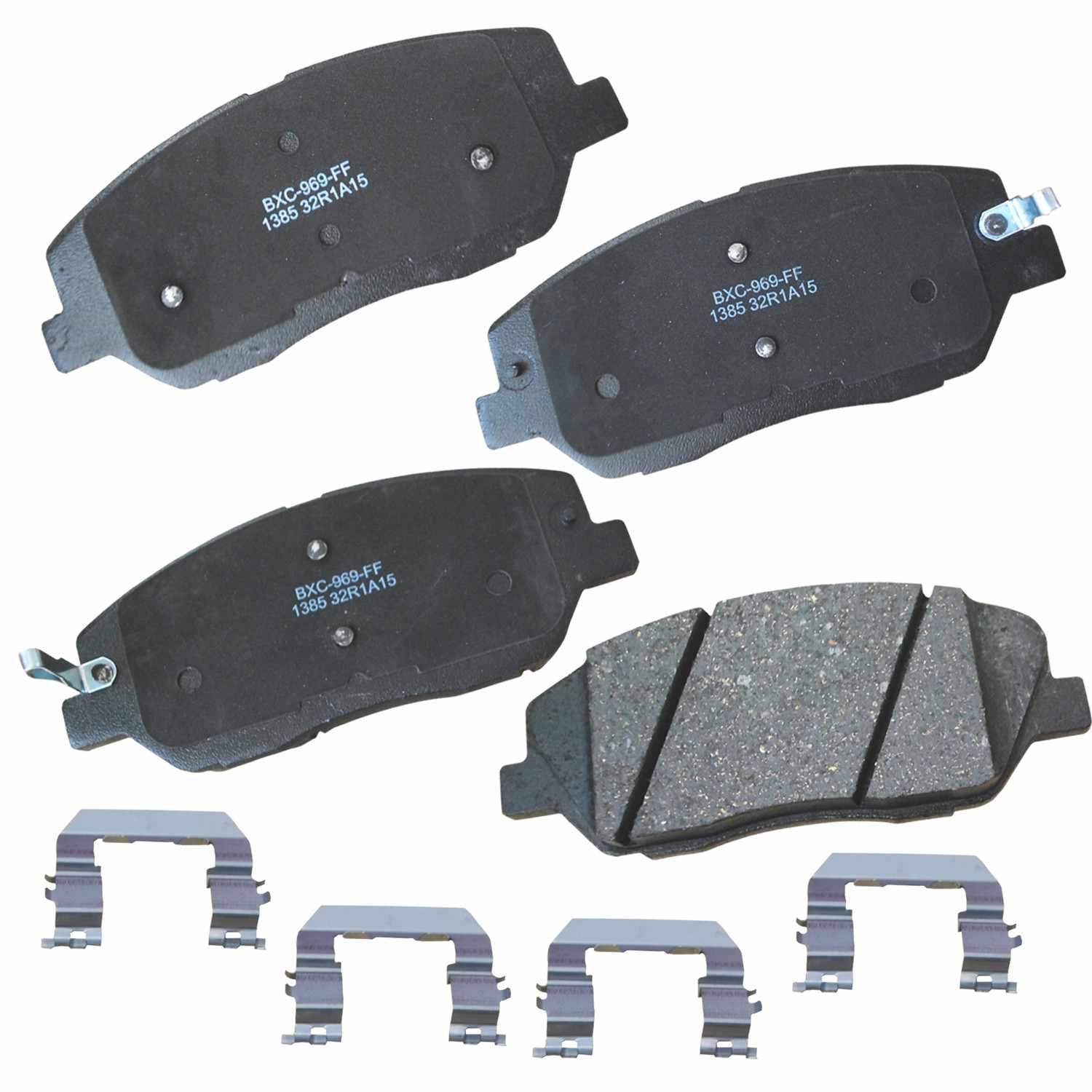 stop by bendix disc brake pad set  frsport sbc1385