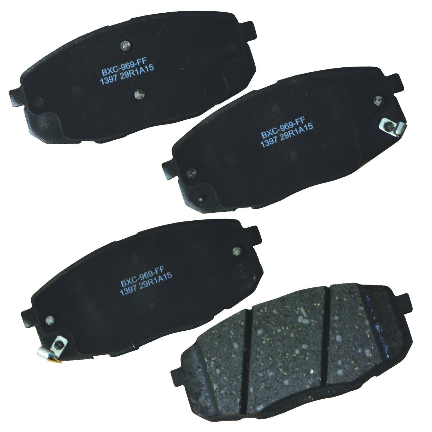 STOP BY BENDIX Disc Brake Pad Set  top view frsport SBC1397