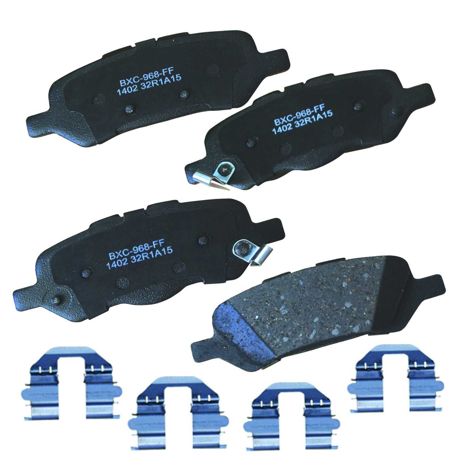 stop by bendix disc brake pad set  frsport sbc1402