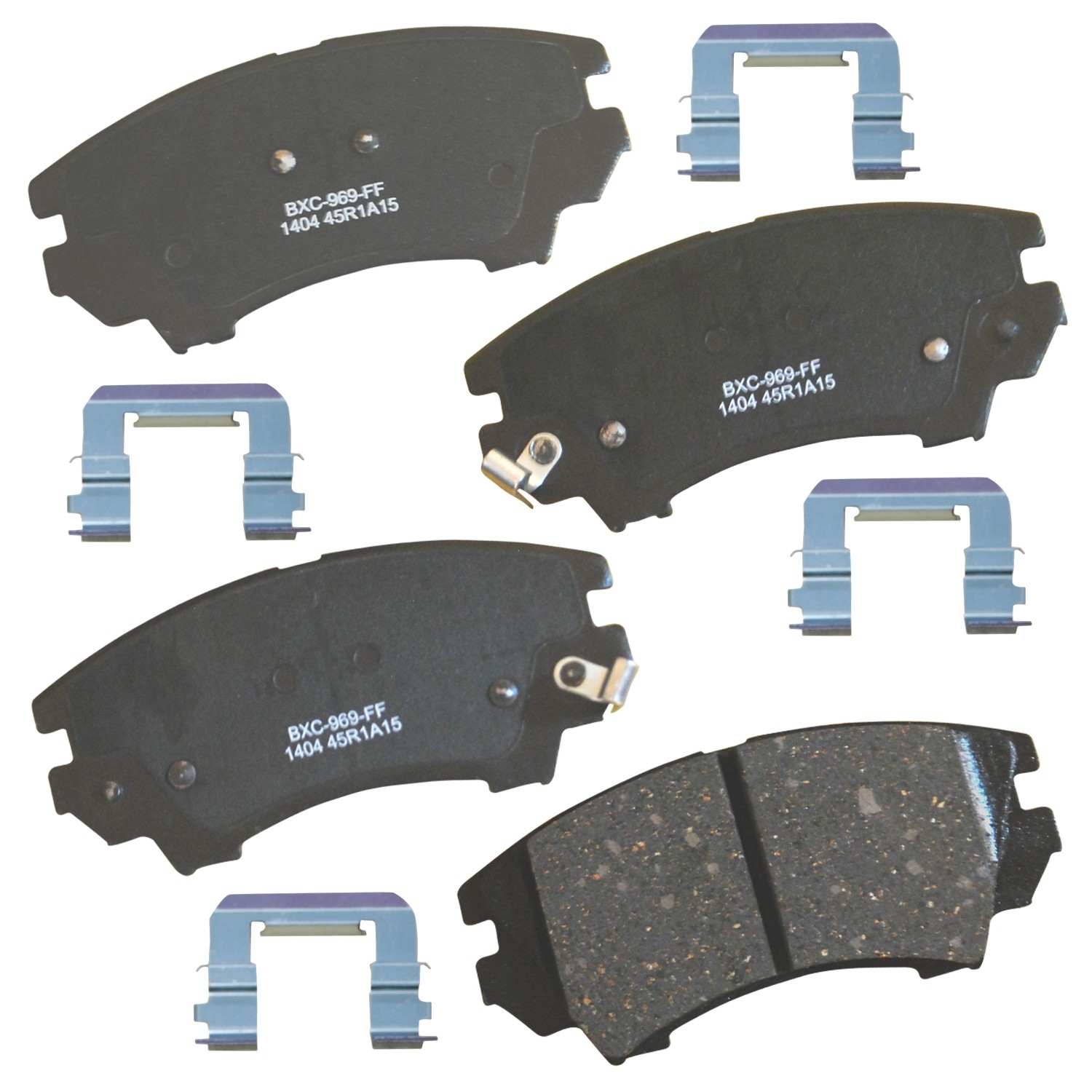 stop by bendix disc brake pad set  frsport sbc1404