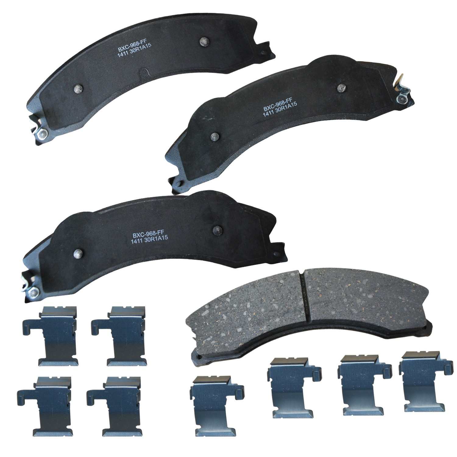 STOP BY BENDIX Disc Brake Pad Set  top view frsport SBC1411