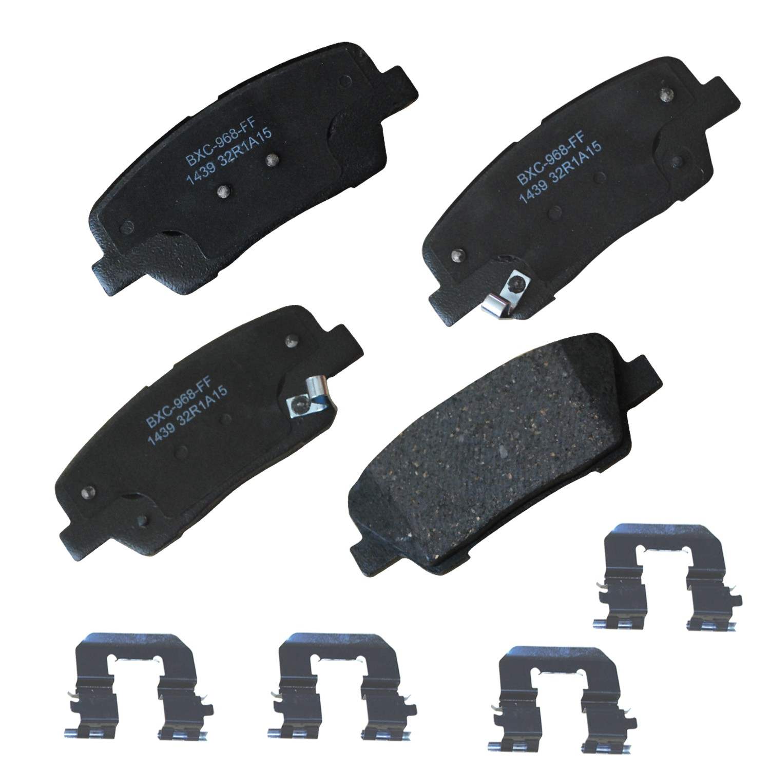 STOP BY BENDIX Disc Brake Pad Set  top view frsport SBC1439