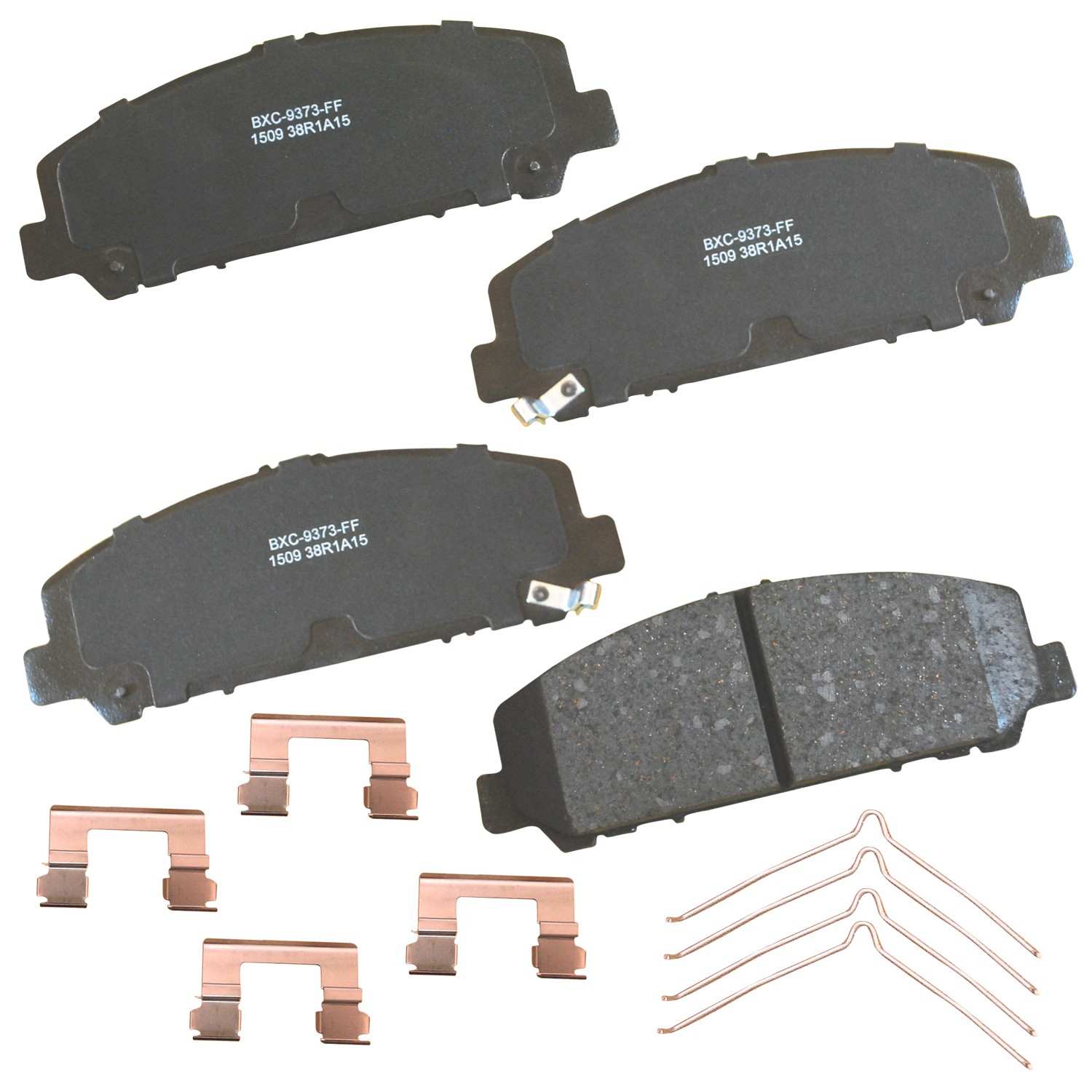 STOP BY BENDIX Disc Brake Pad Set  top view frsport SBC1509