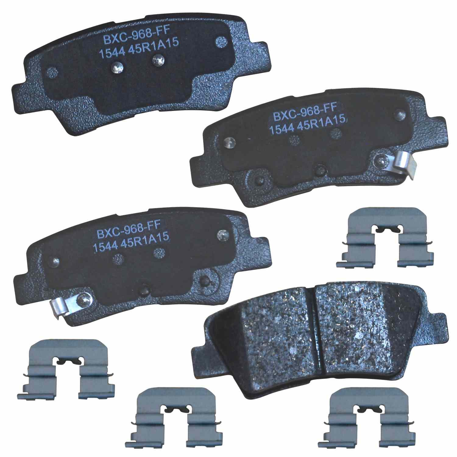 stop by bendix disc brake pad set  frsport sbc1544