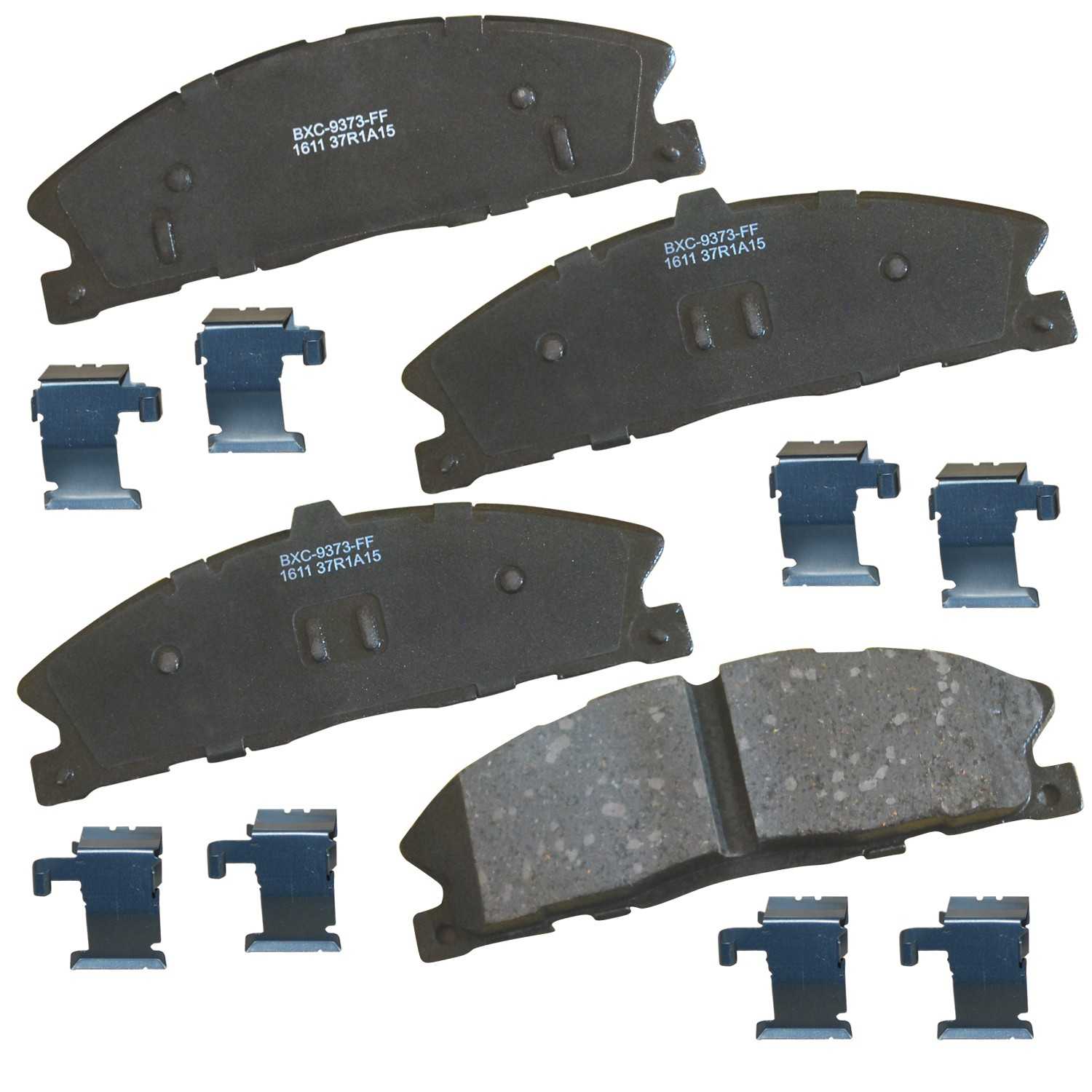 stop by bendix disc brake pad set  frsport sbc1611