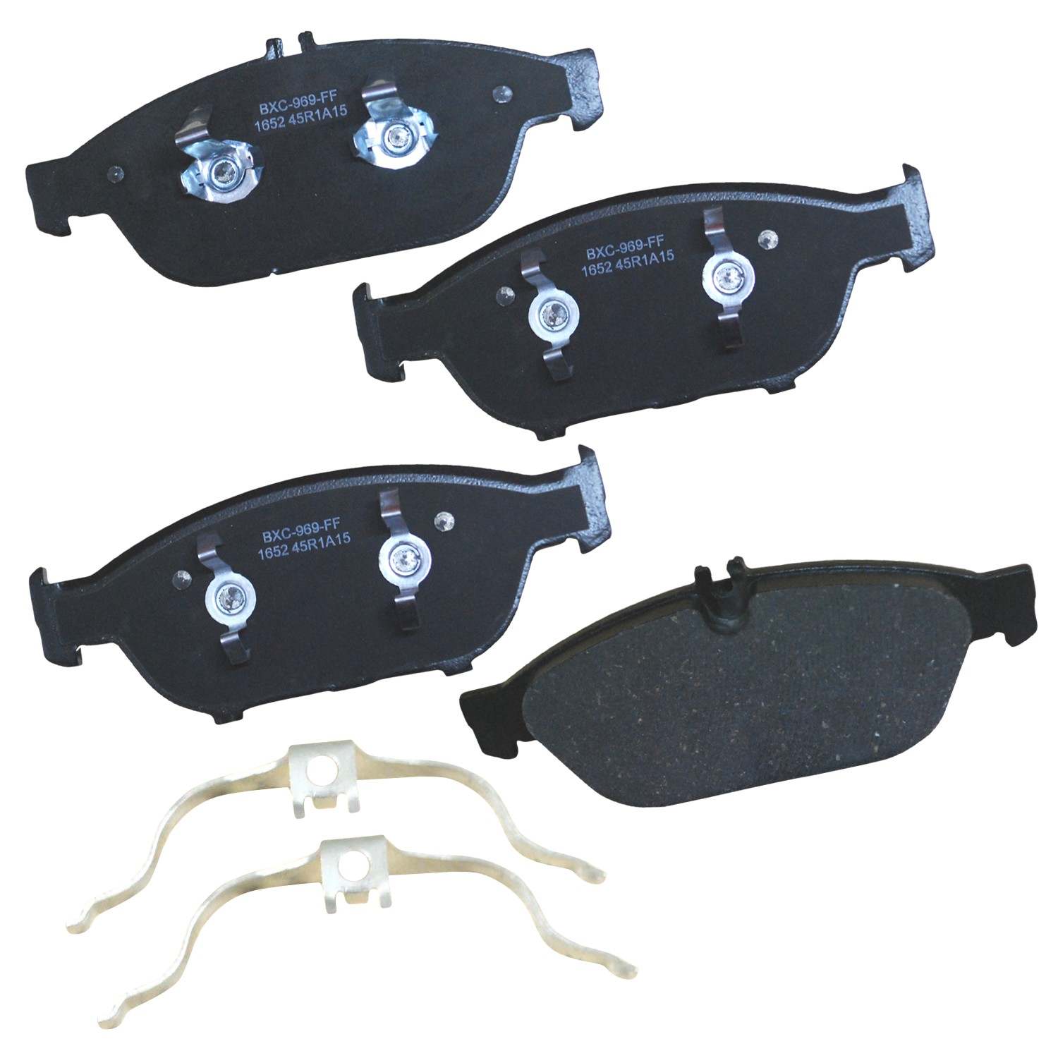 stop by bendix disc brake pad set  frsport sbc1652