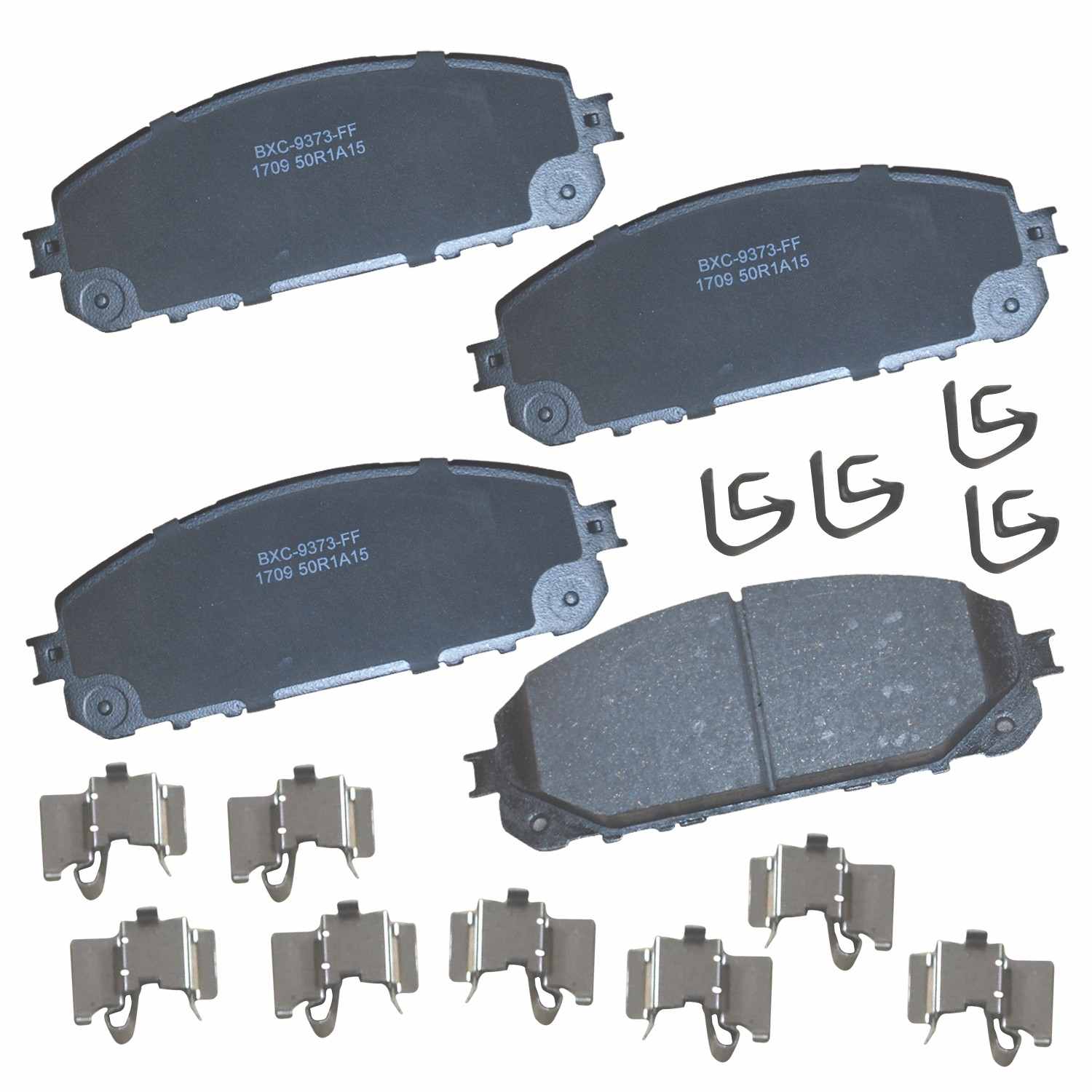 stop by bendix disc brake pad set  frsport sbc1709