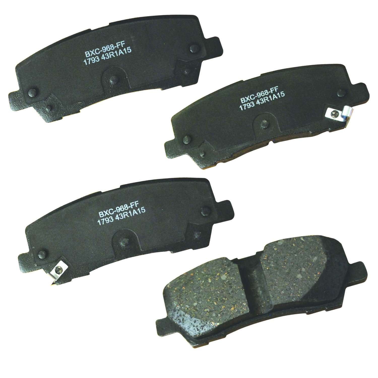 STOP BY BENDIX Disc Brake Pad Set  top view frsport SBC1793