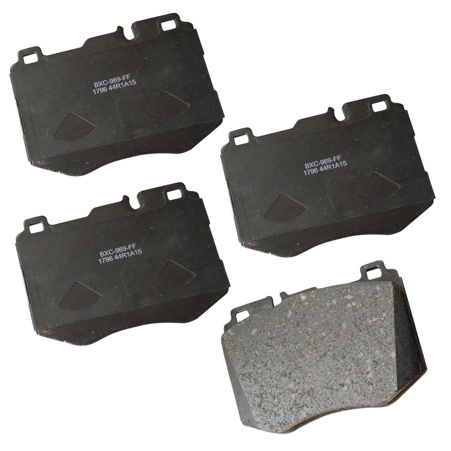 stop by bendix disc brake pad set  frsport sbc1796