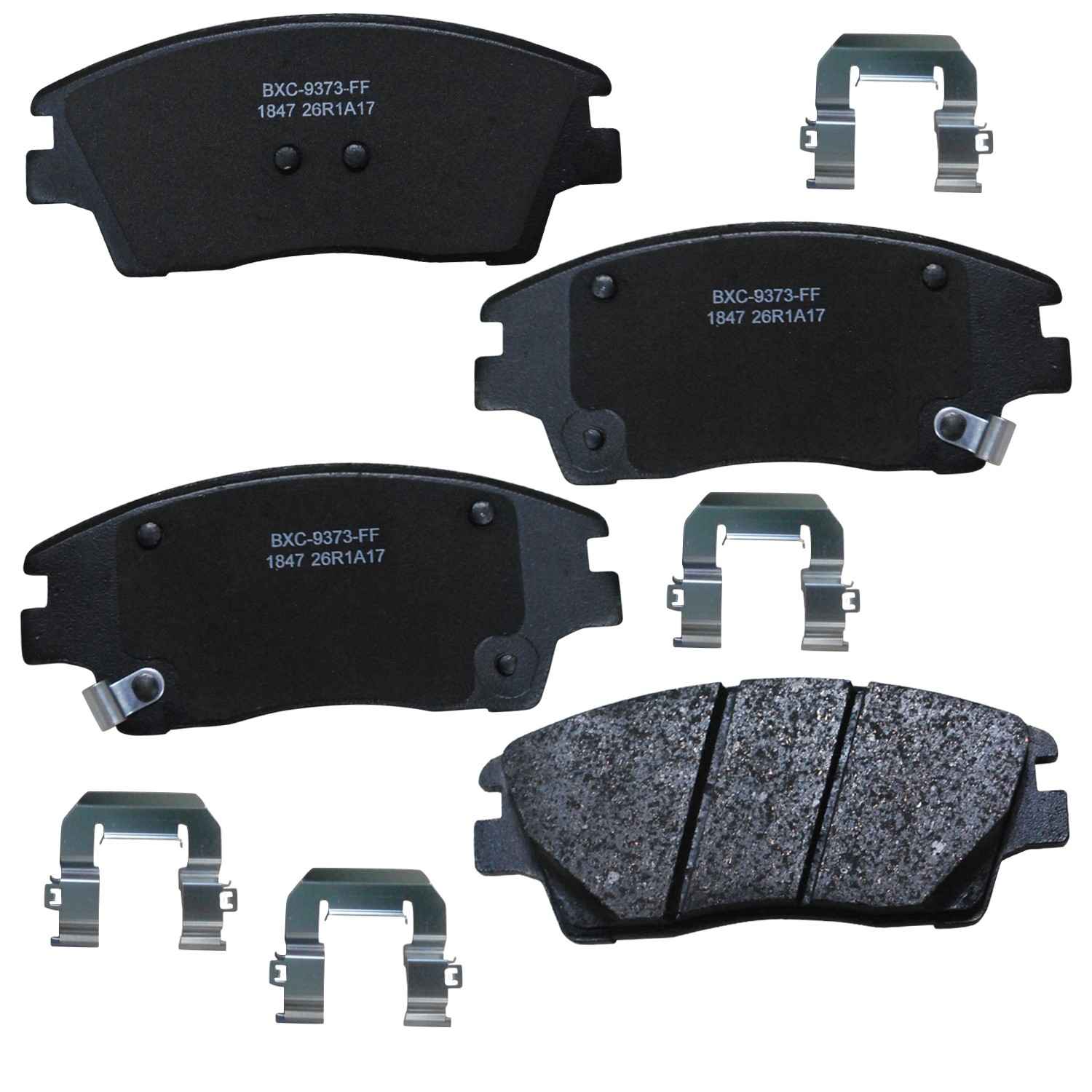 STOP BY BENDIX Disc Brake Pad Set  top view frsport SBC1847