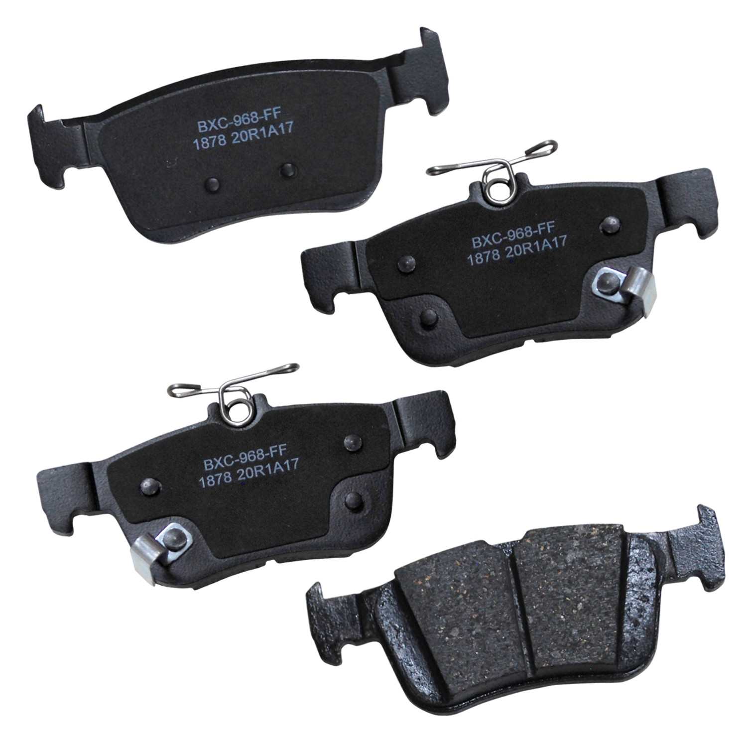 stop by bendix disc brake pad set  frsport sbc1878