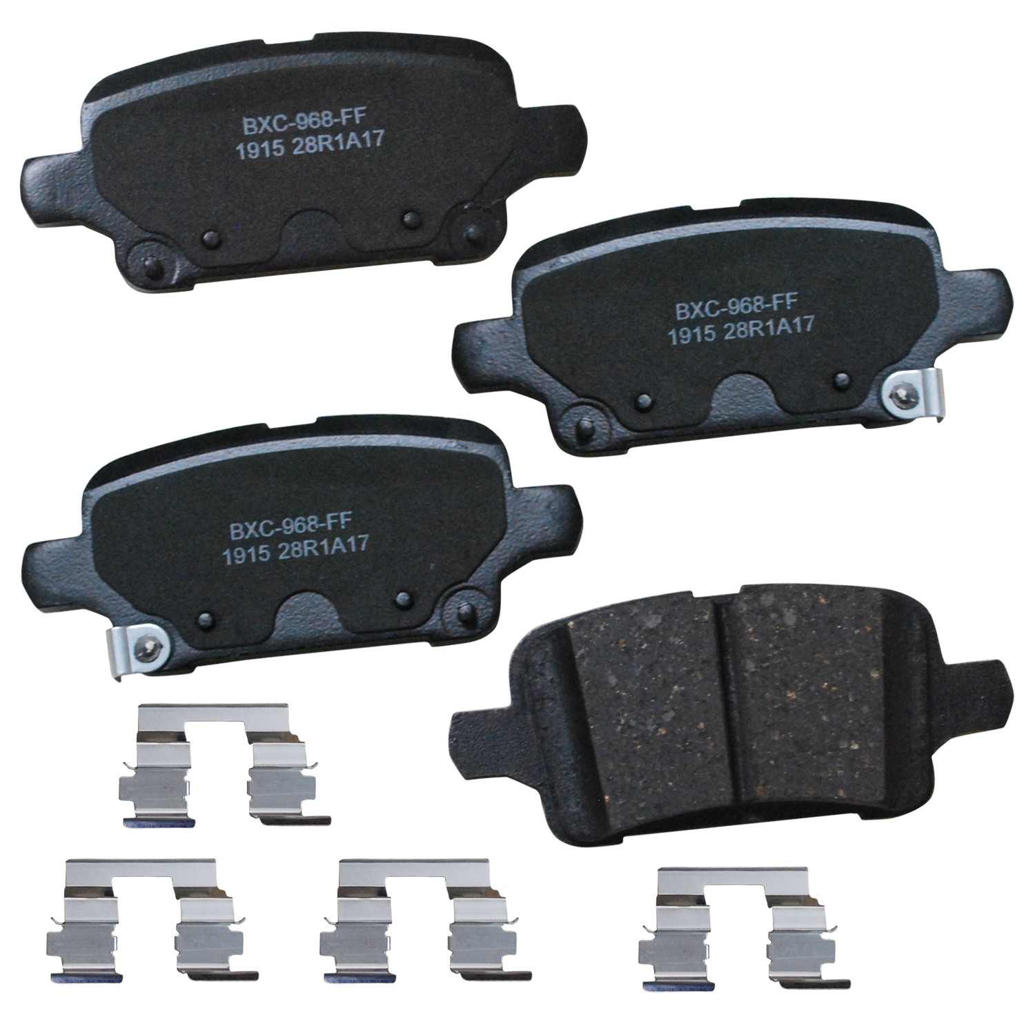 stop by bendix disc brake pad set  frsport sbc1915