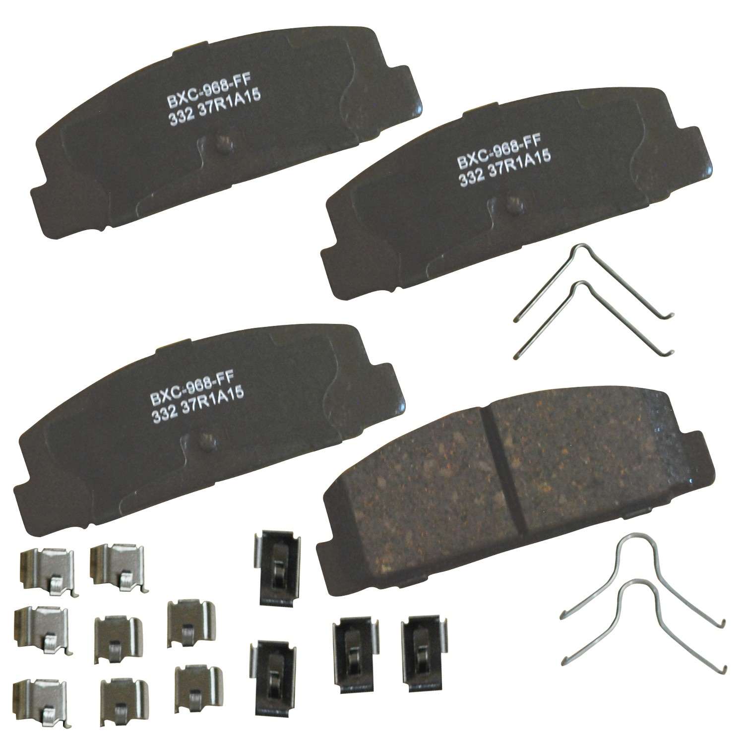 stop by bendix disc brake pad set  frsport sbc332