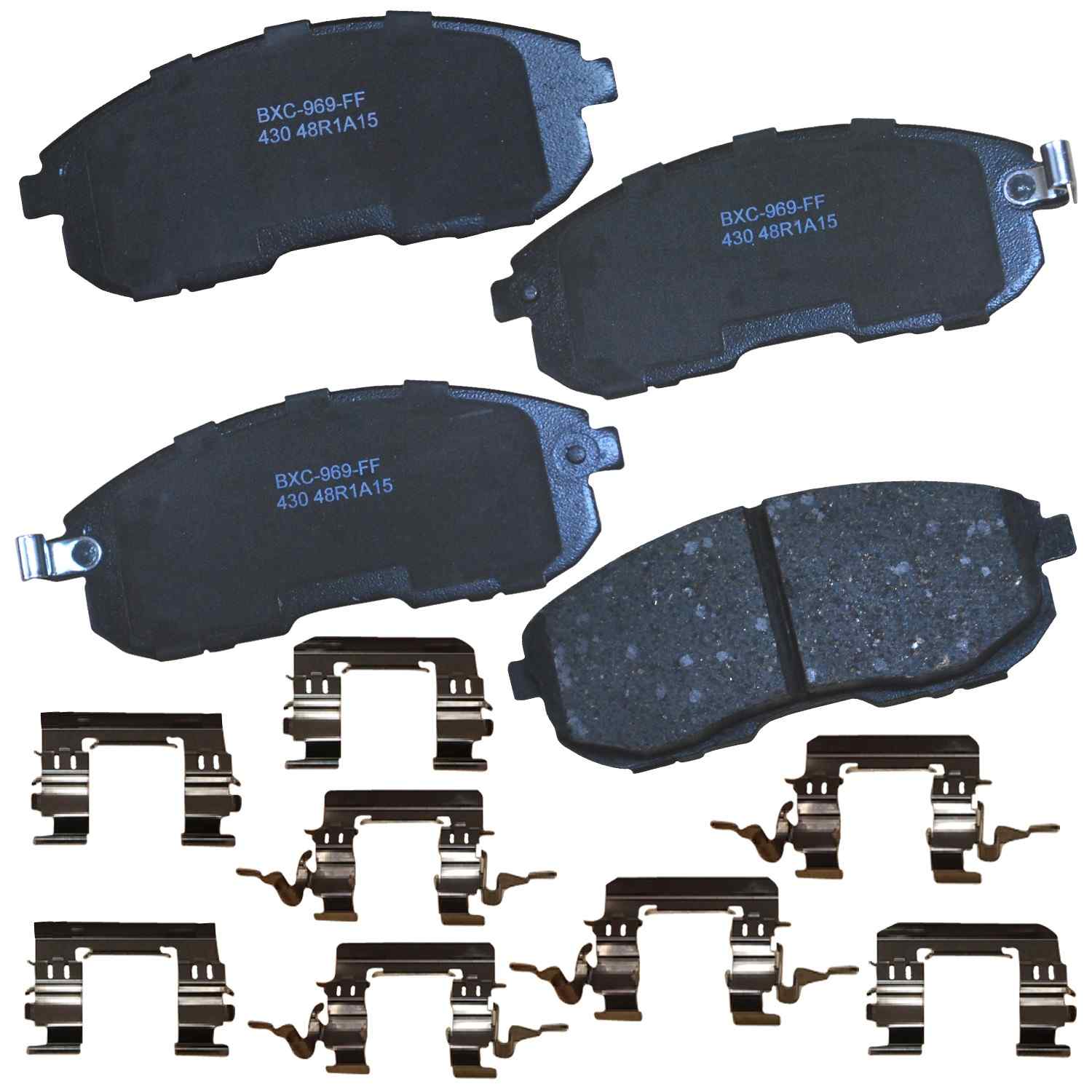 stop by bendix disc brake pad set  frsport sbc430