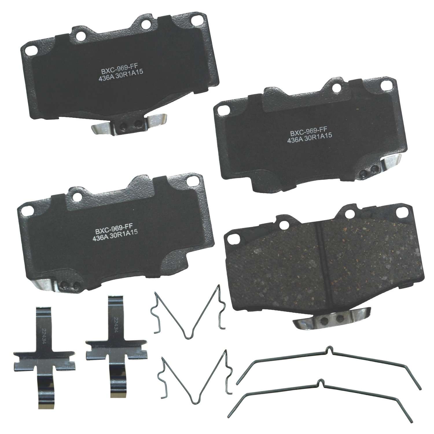 stop by bendix disc brake pad set  frsport sbc436a