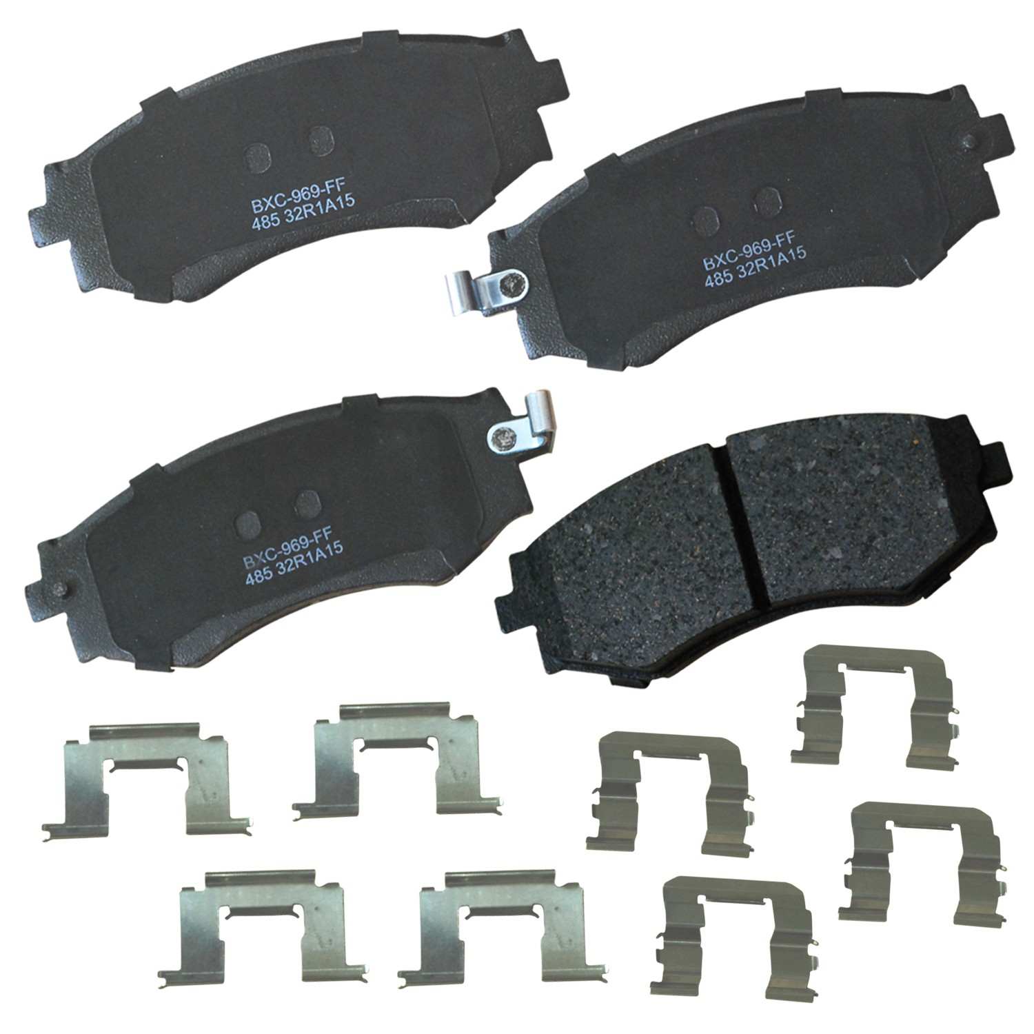 stop by bendix disc brake pad set  frsport sbc485