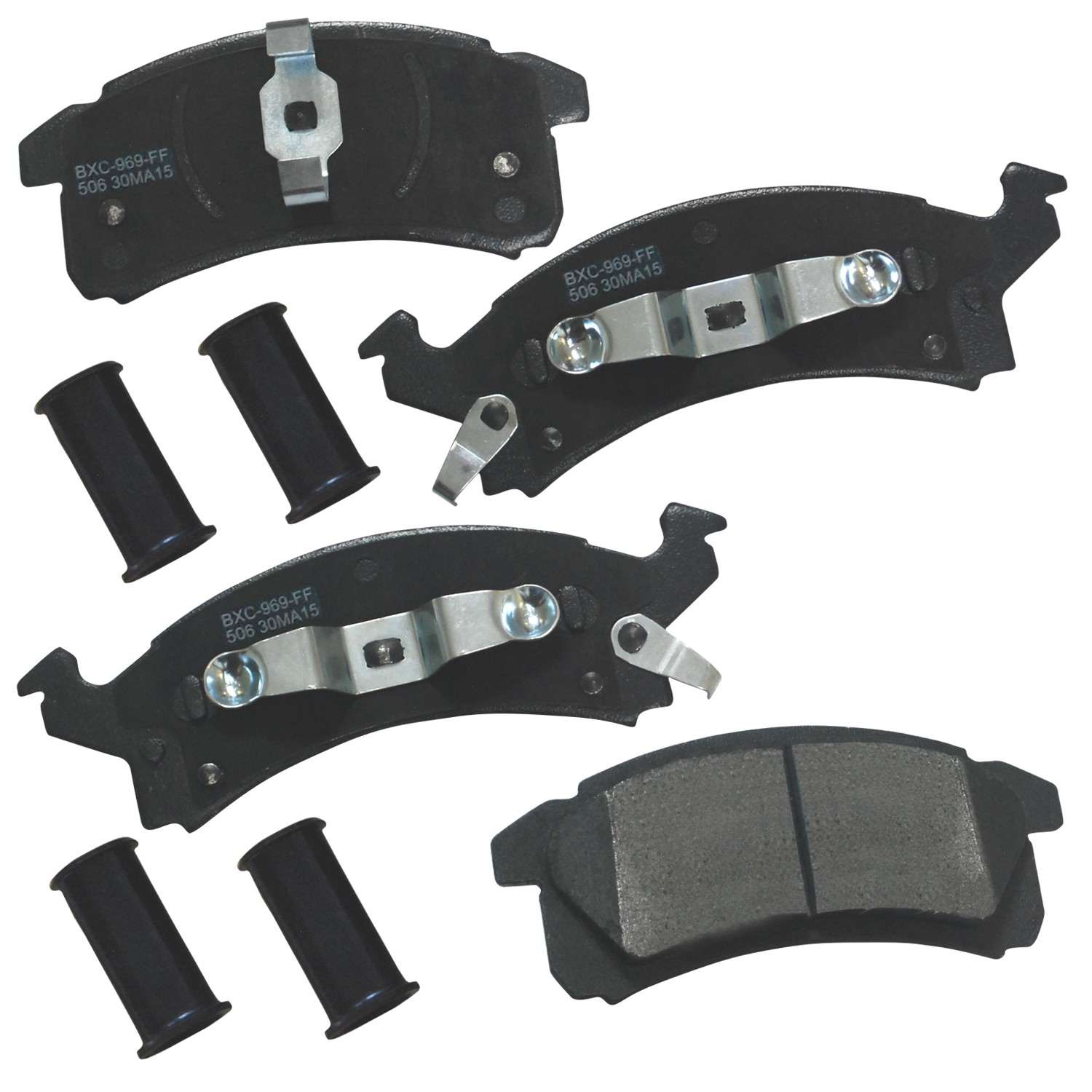 stop by bendix disc brake pad set  frsport sbc506