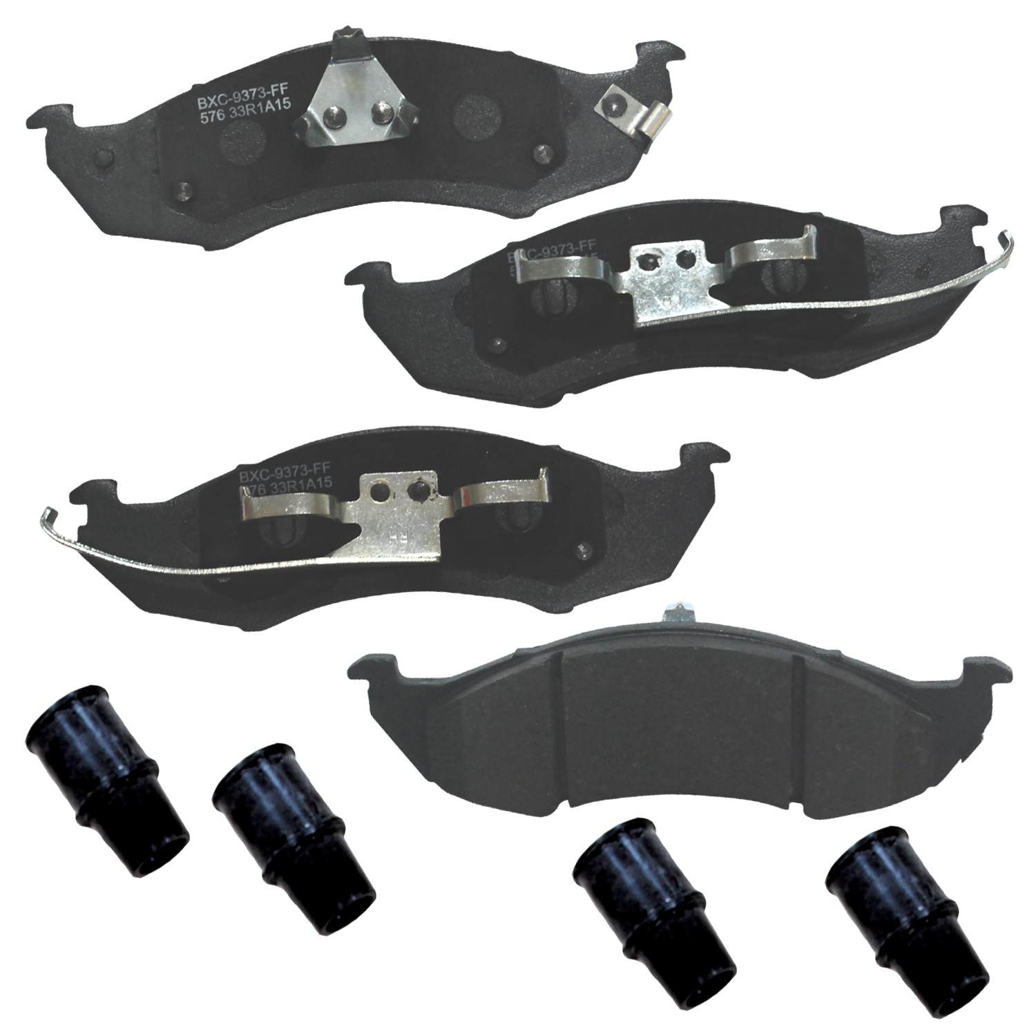 stop by bendix disc brake pad set  frsport sbc576