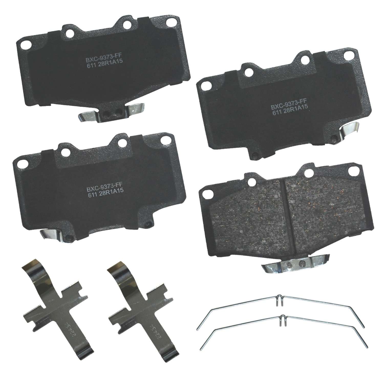 stop by bendix disc brake pad set  frsport sbc611