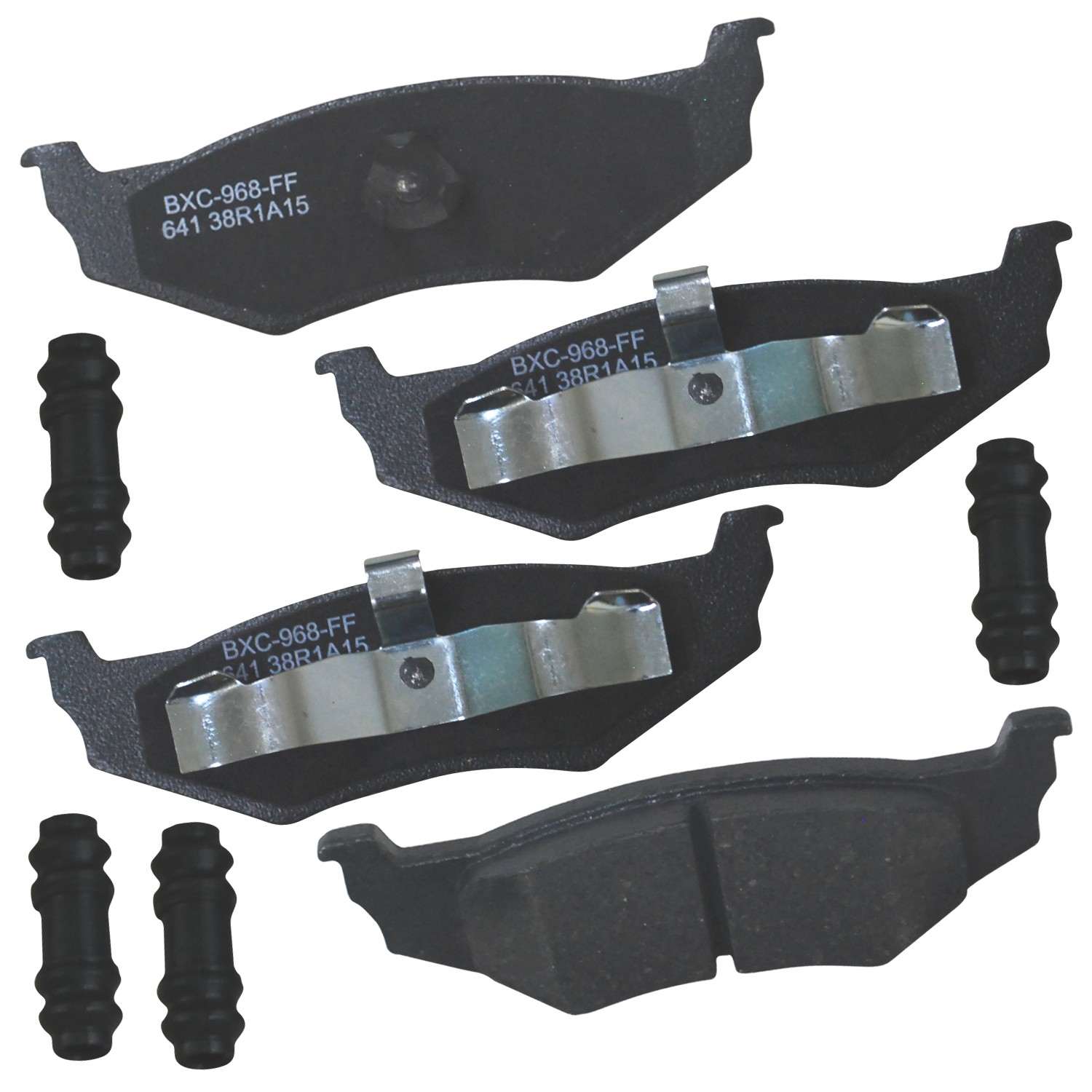 stop by bendix disc brake pad set  frsport sbc641