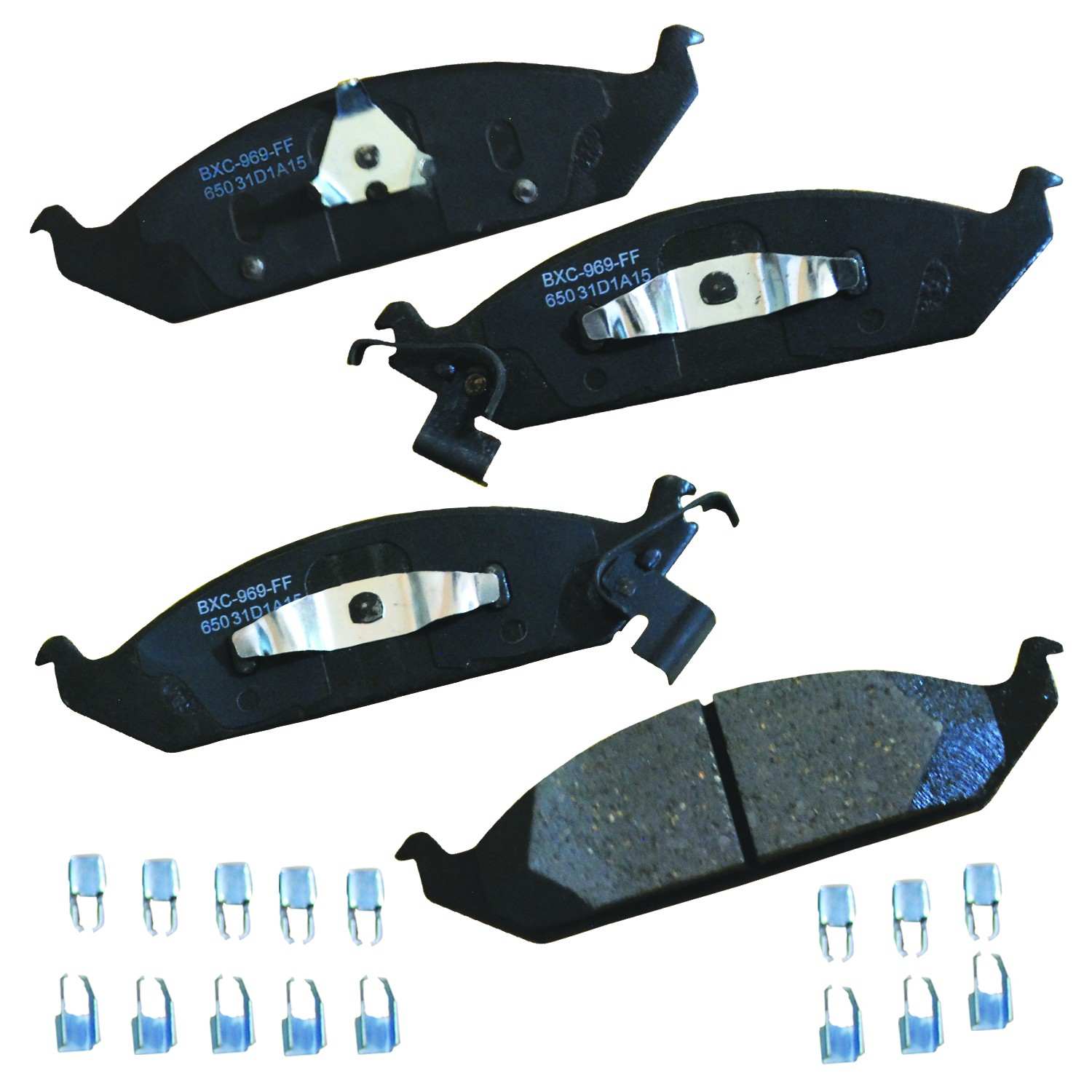 stop by bendix disc brake pad set  frsport sbc650