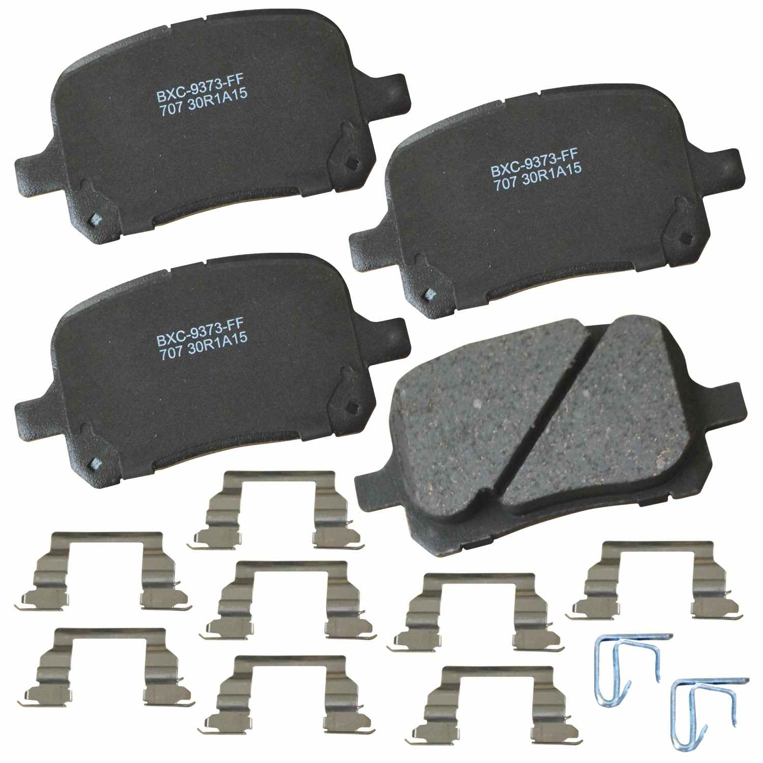 stop by bendix disc brake pad set  frsport sbc707