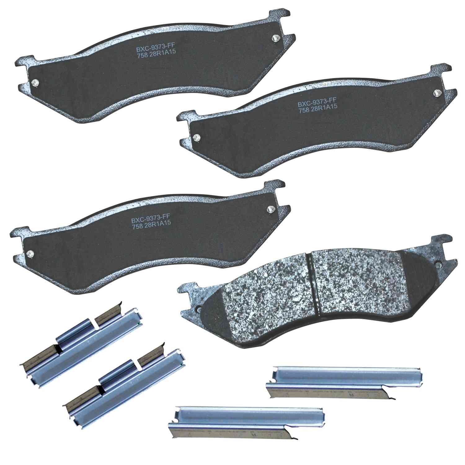 stop by bendix disc brake pad set  frsport sbc758