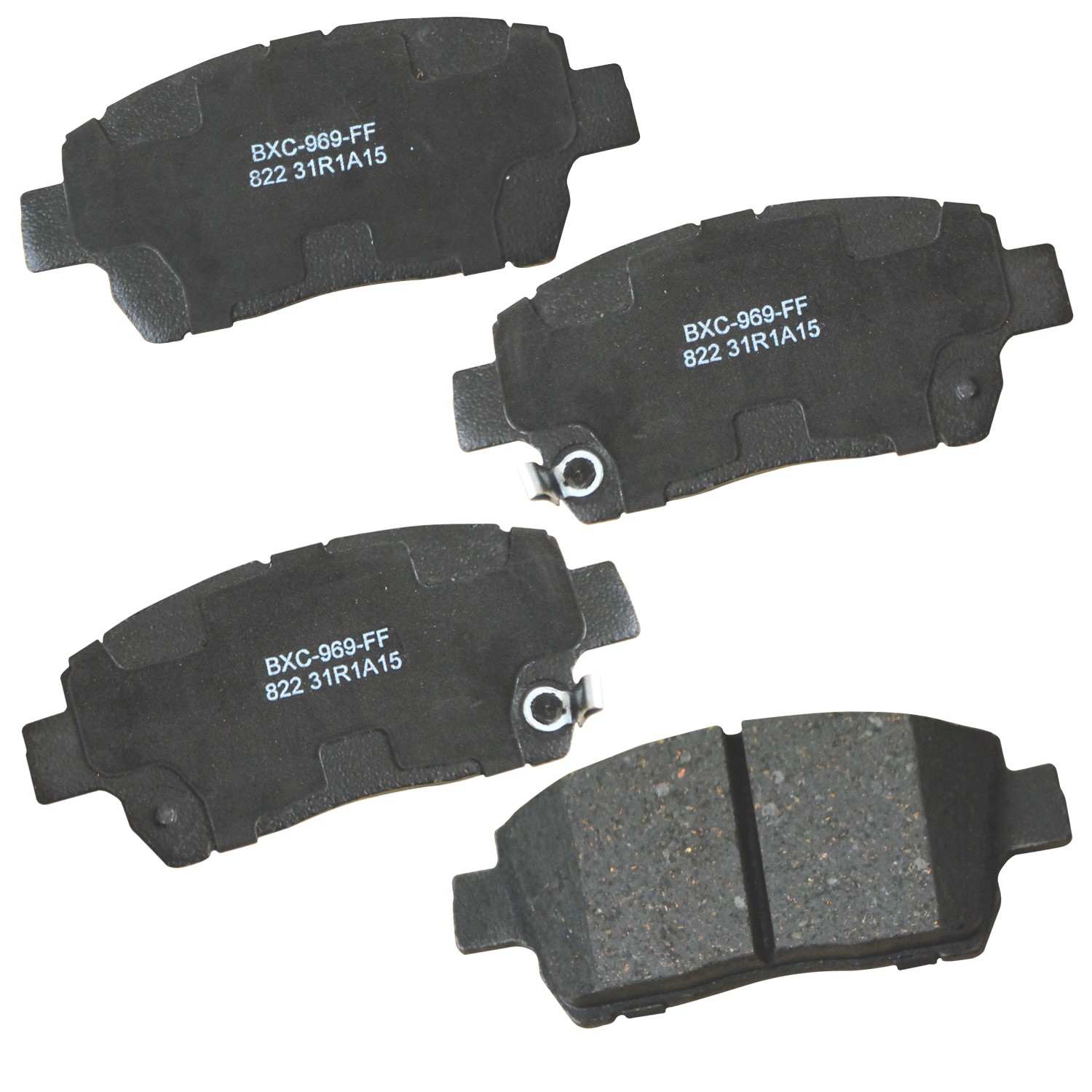 stop by bendix disc brake pad set  frsport sbc822