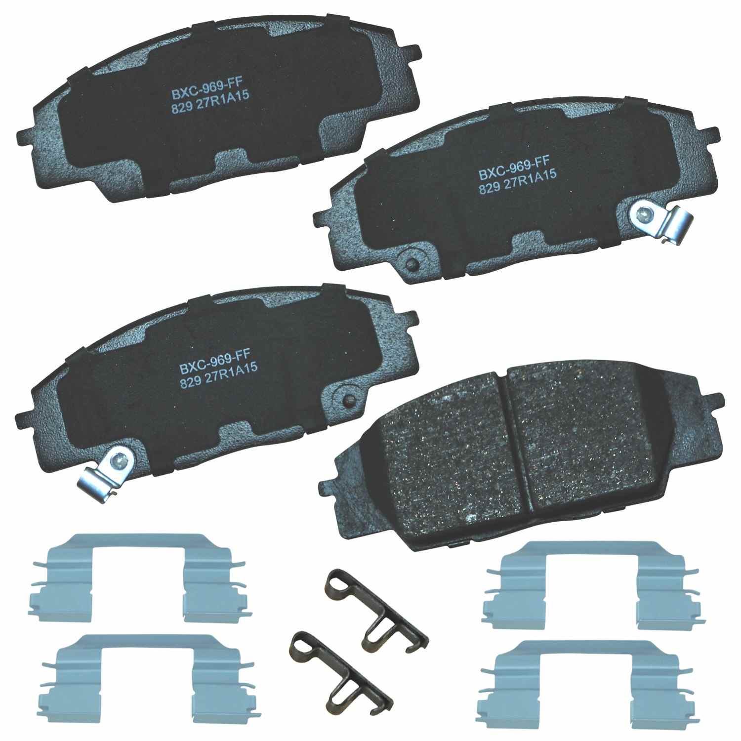 stop by bendix disc brake pad set  frsport sbc829