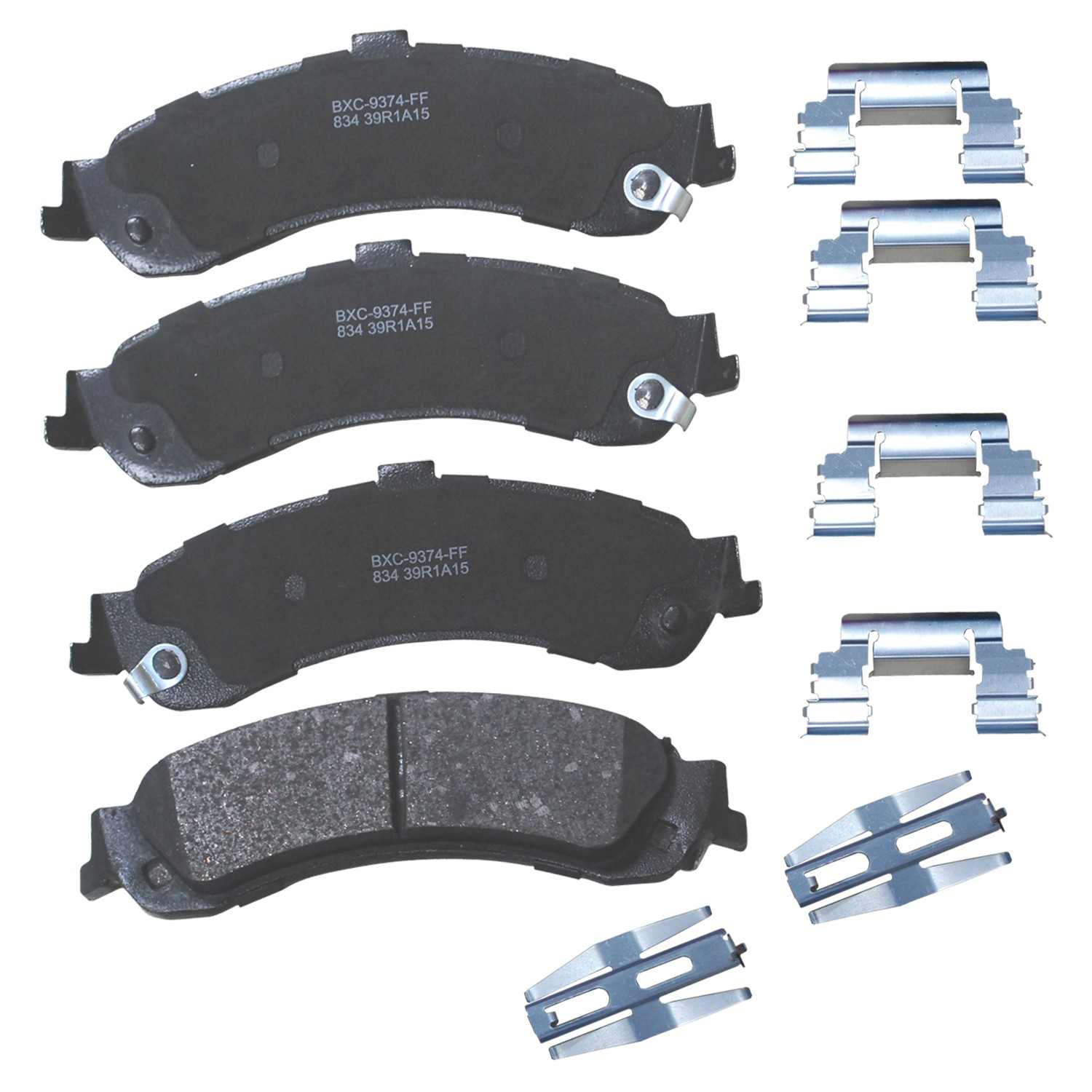 stop by bendix disc brake pad set  frsport sbc834