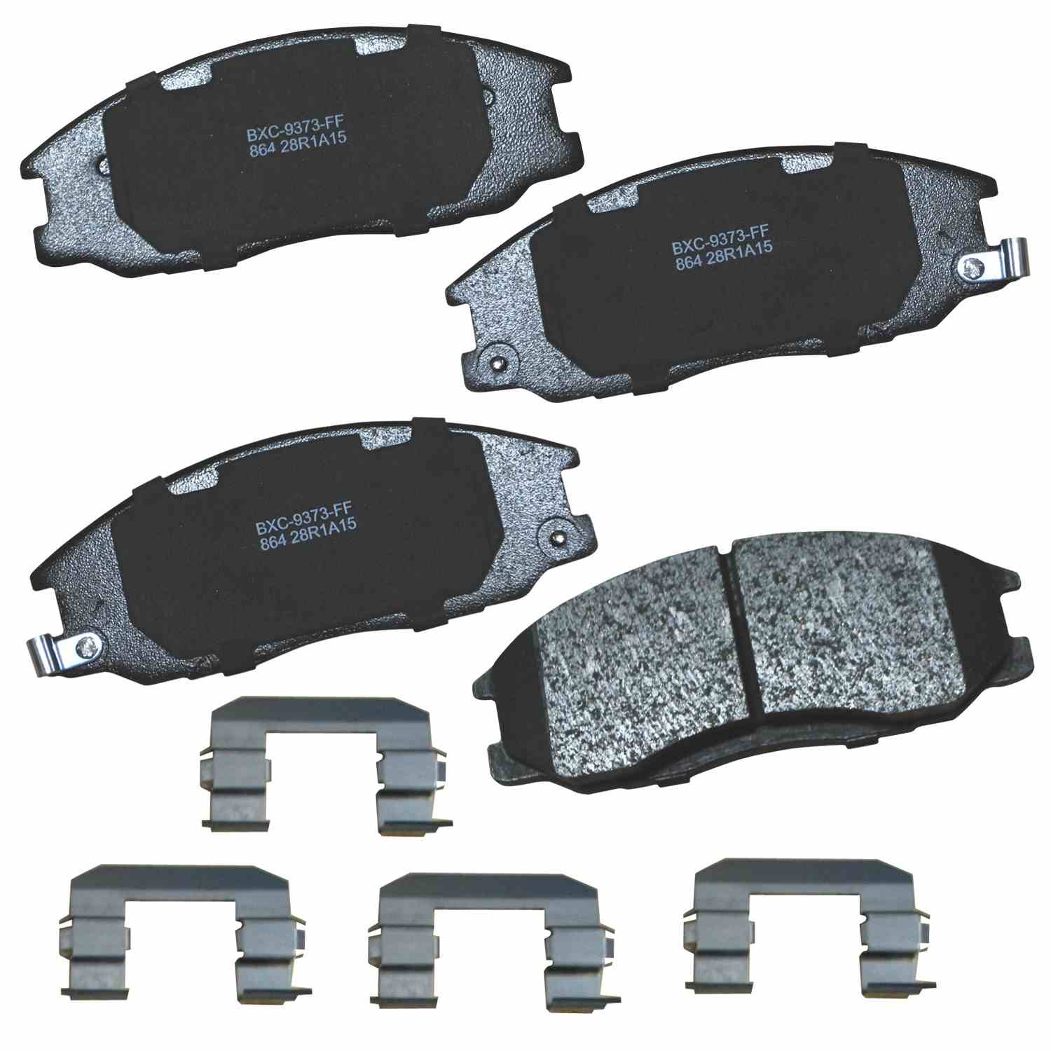 stop by bendix disc brake pad set  frsport sbc864