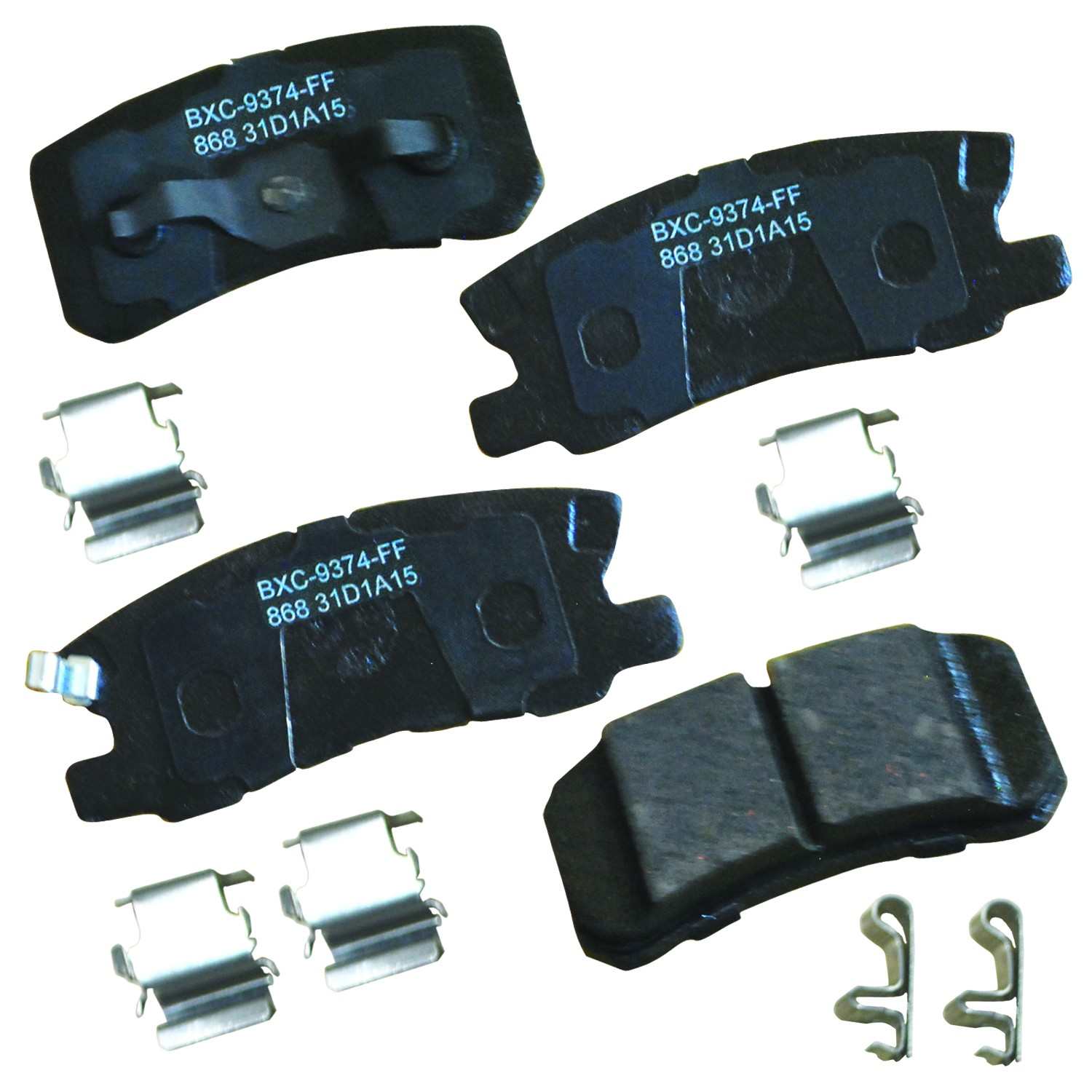 stop by bendix disc brake pad set  frsport sbc868