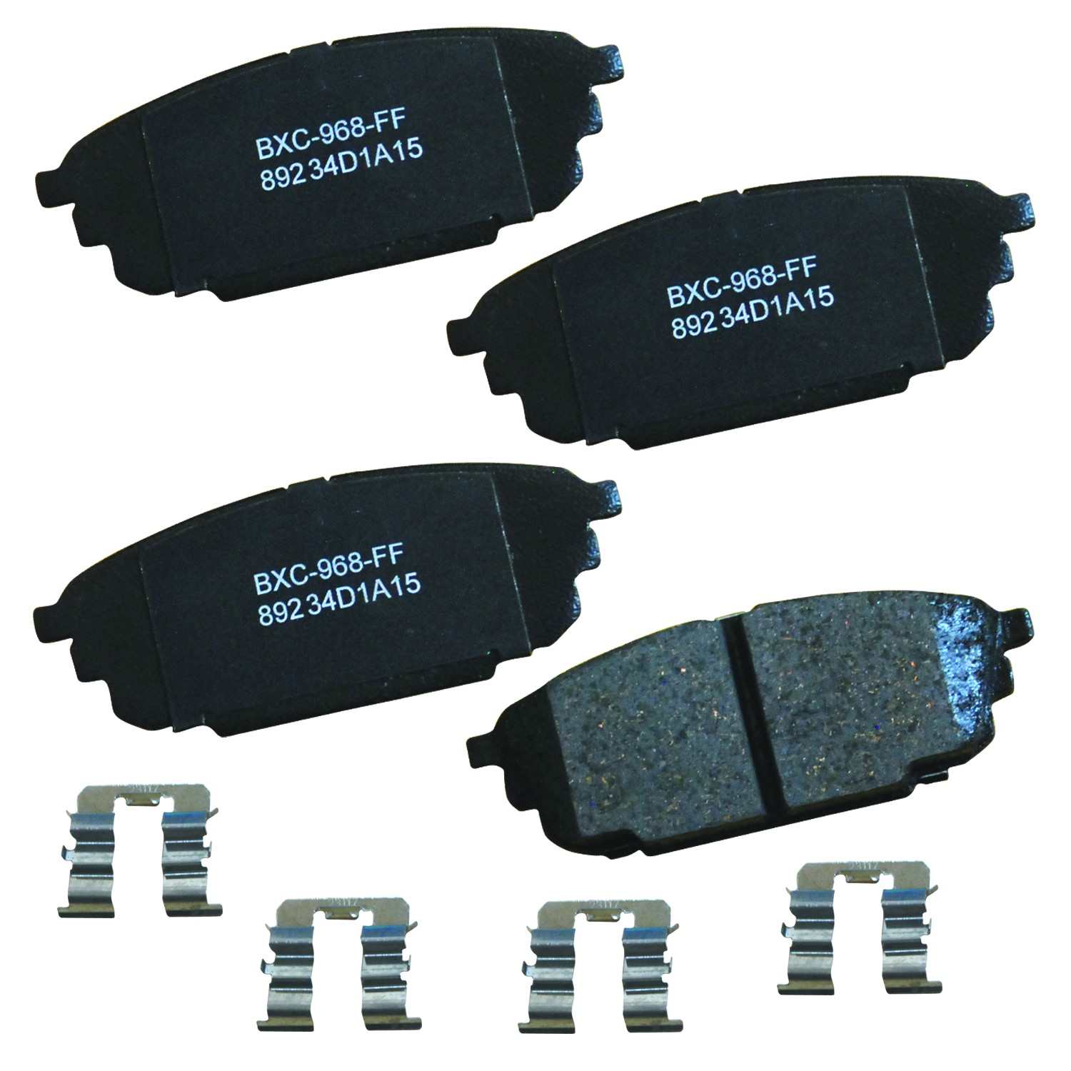 stop by bendix disc brake pad set  frsport sbc892