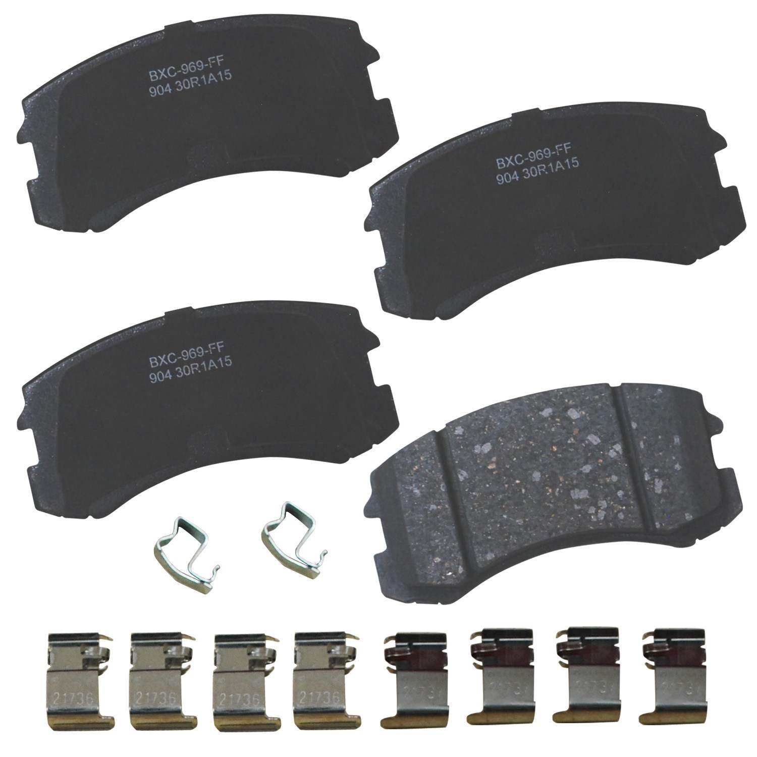 stop by bendix disc brake pad set  frsport sbc904