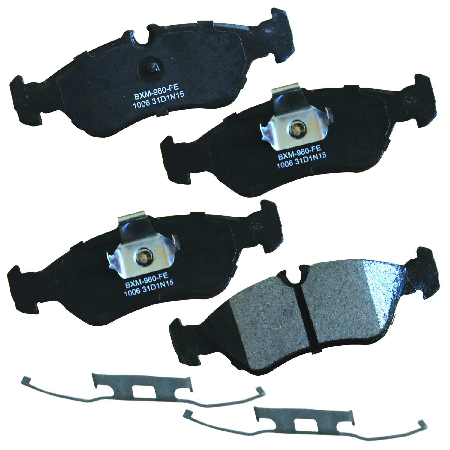 stop by bendix disc brake pad set  frsport sbm1006